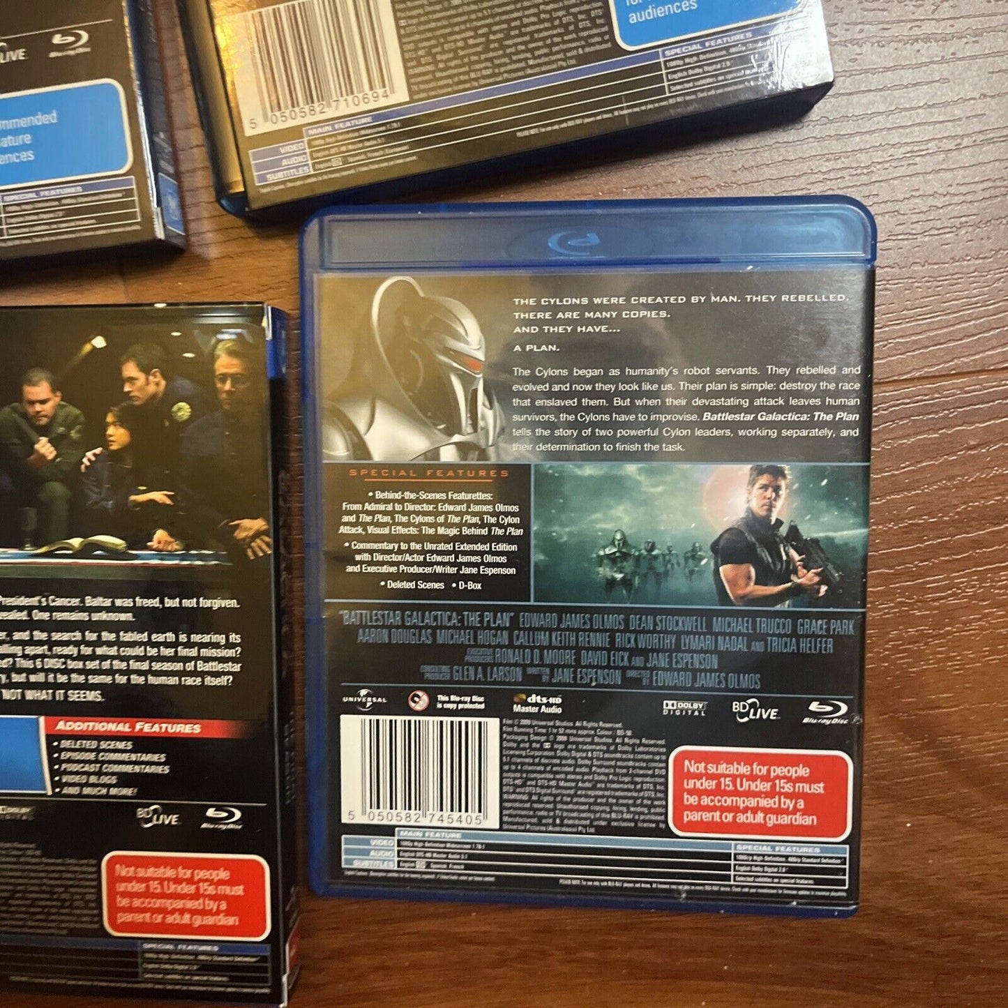 Battlestar Galactica: The Complete Series (Bluray, 2009, 21-Disc) All Regions