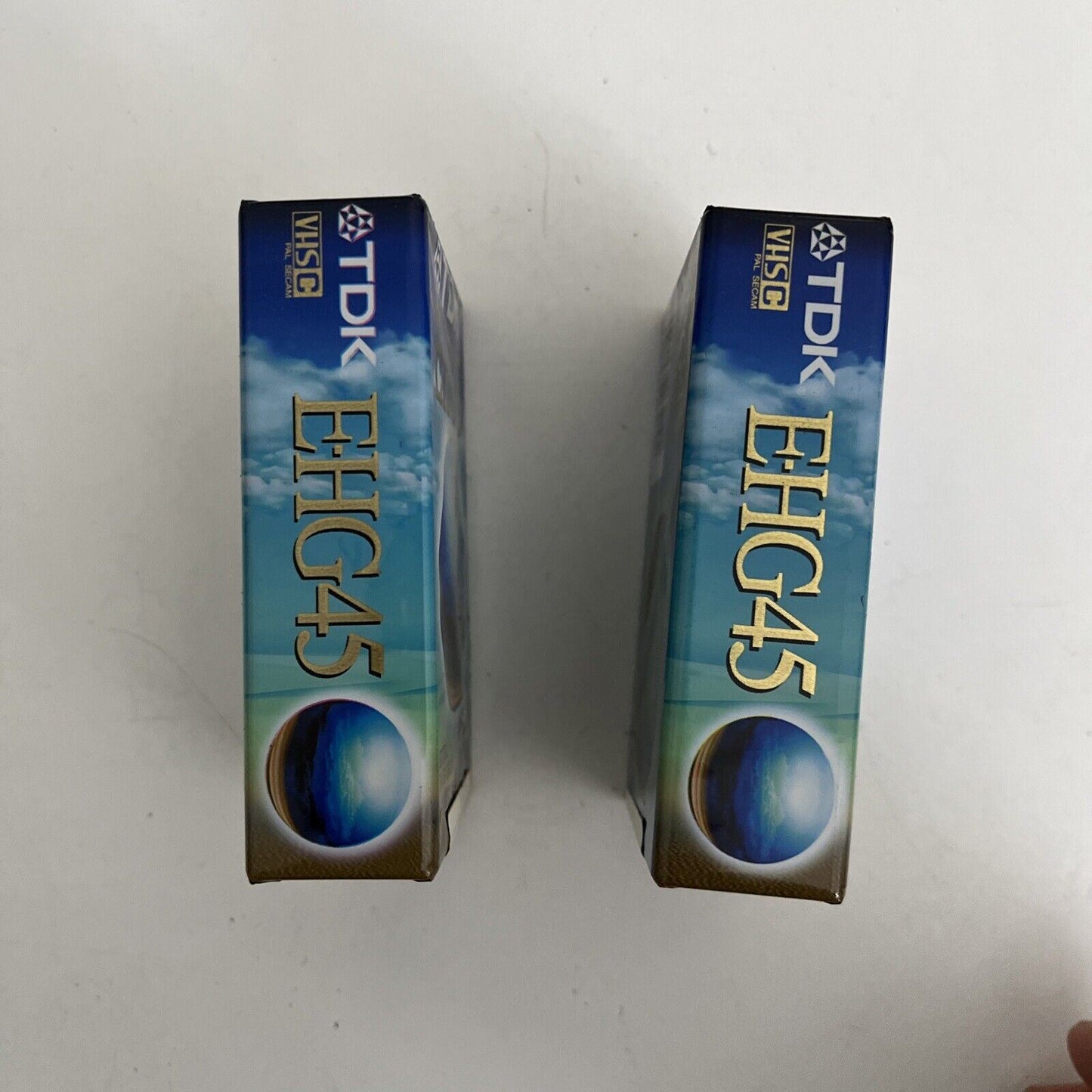 *New Sealed* 2x TDK EHG45 VHS-C VHSC For Camcorder Video Camera Blank Media