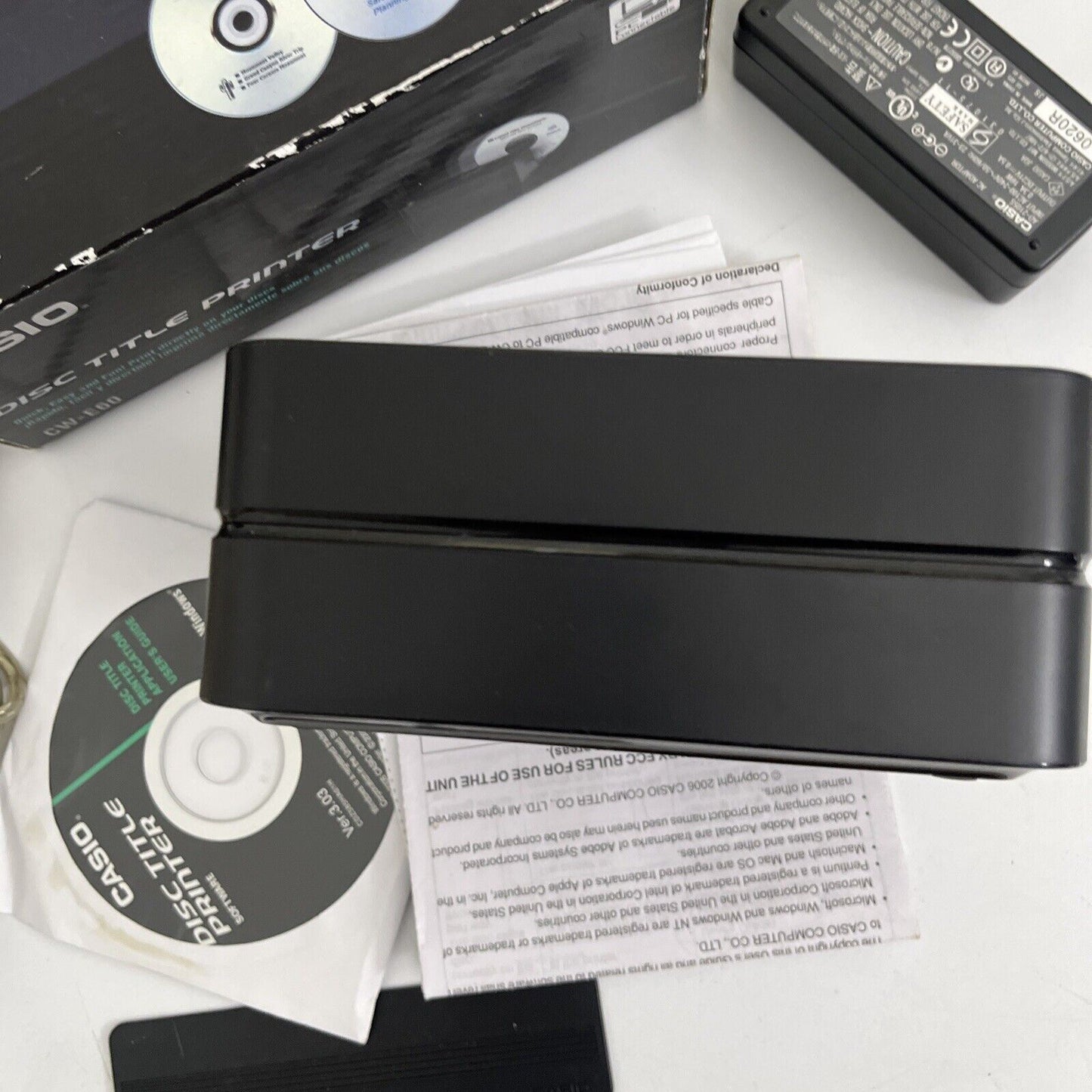 Casio Disc Title Printer CW-E60