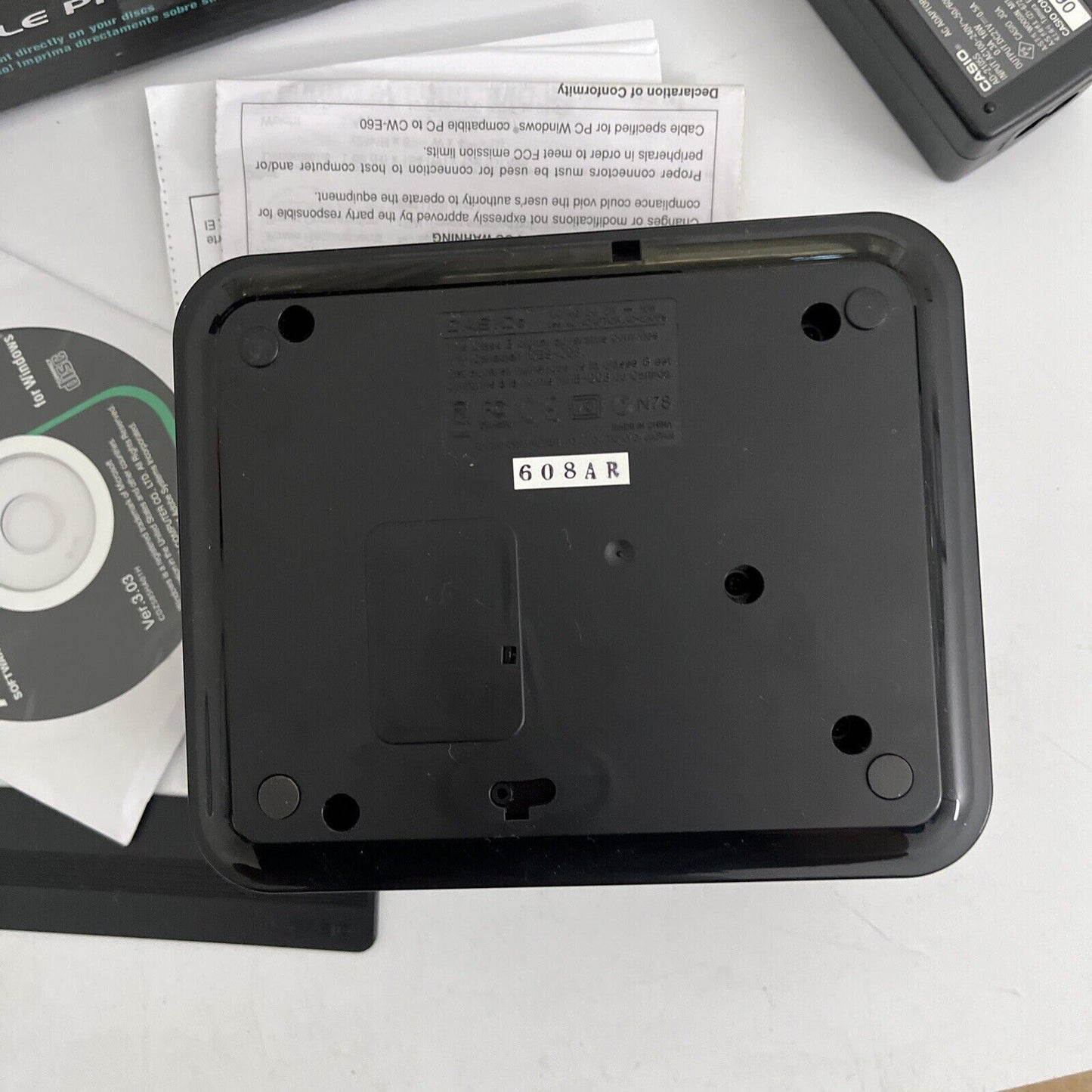 Casio Disc Title Printer CW-E60