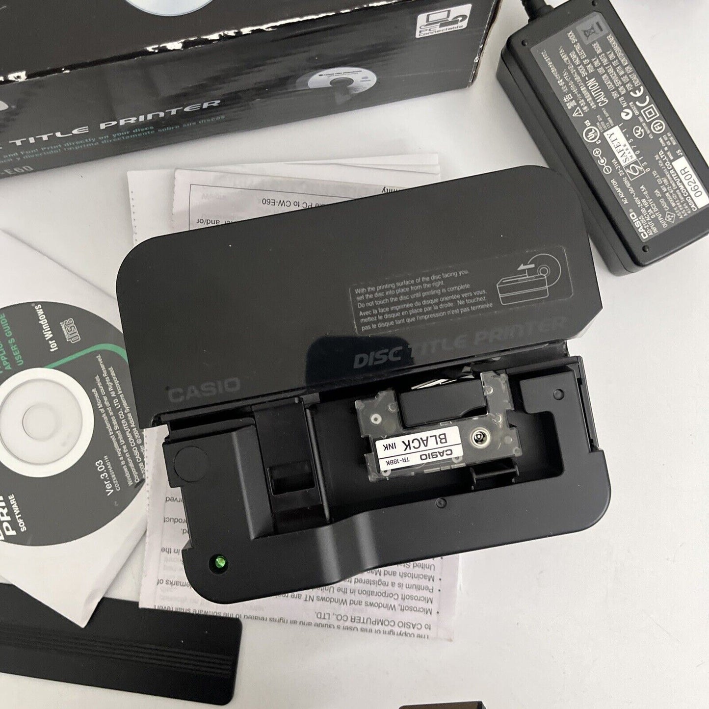 Casio Disc Title Printer CW-E60