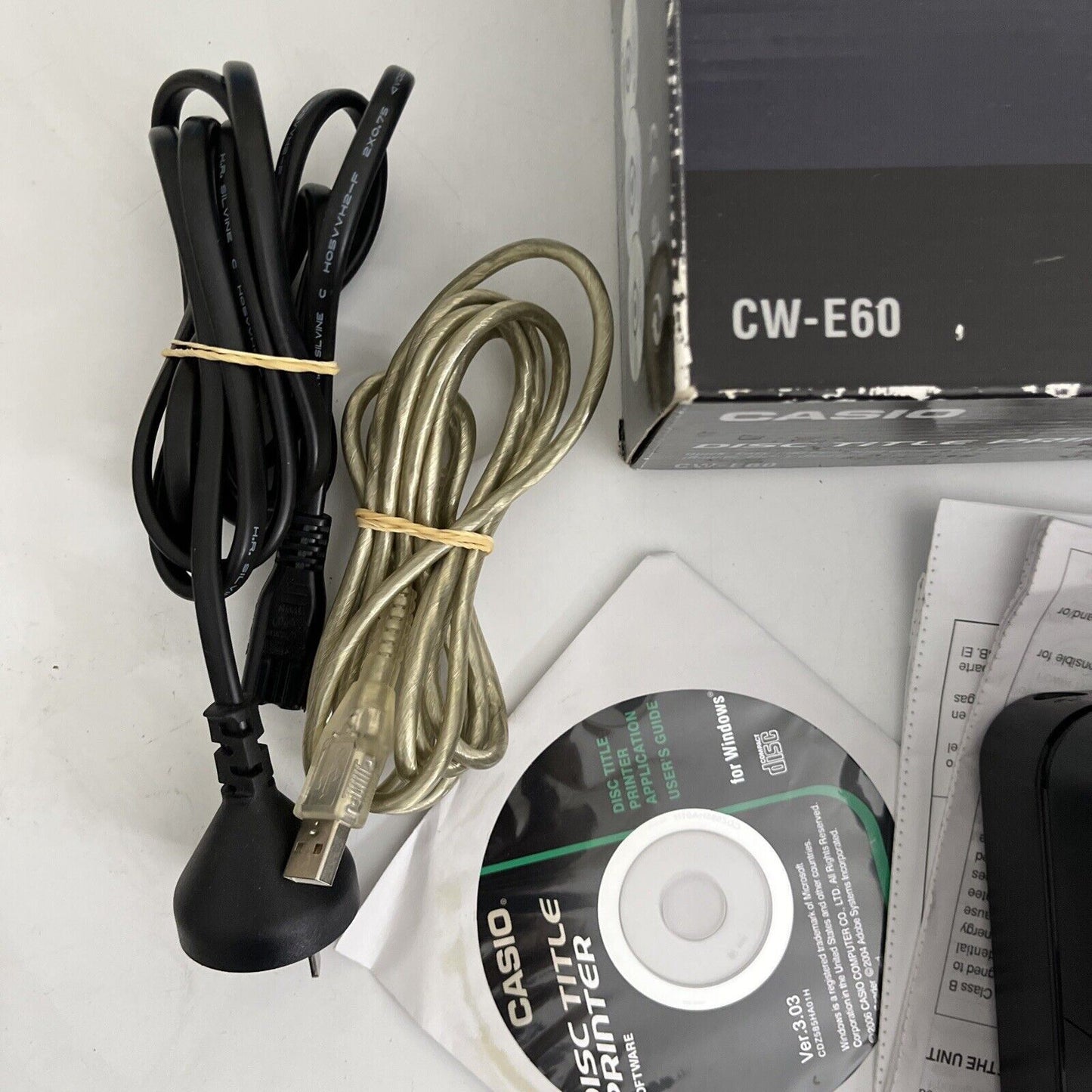 Casio Disc Title Printer CW-E60