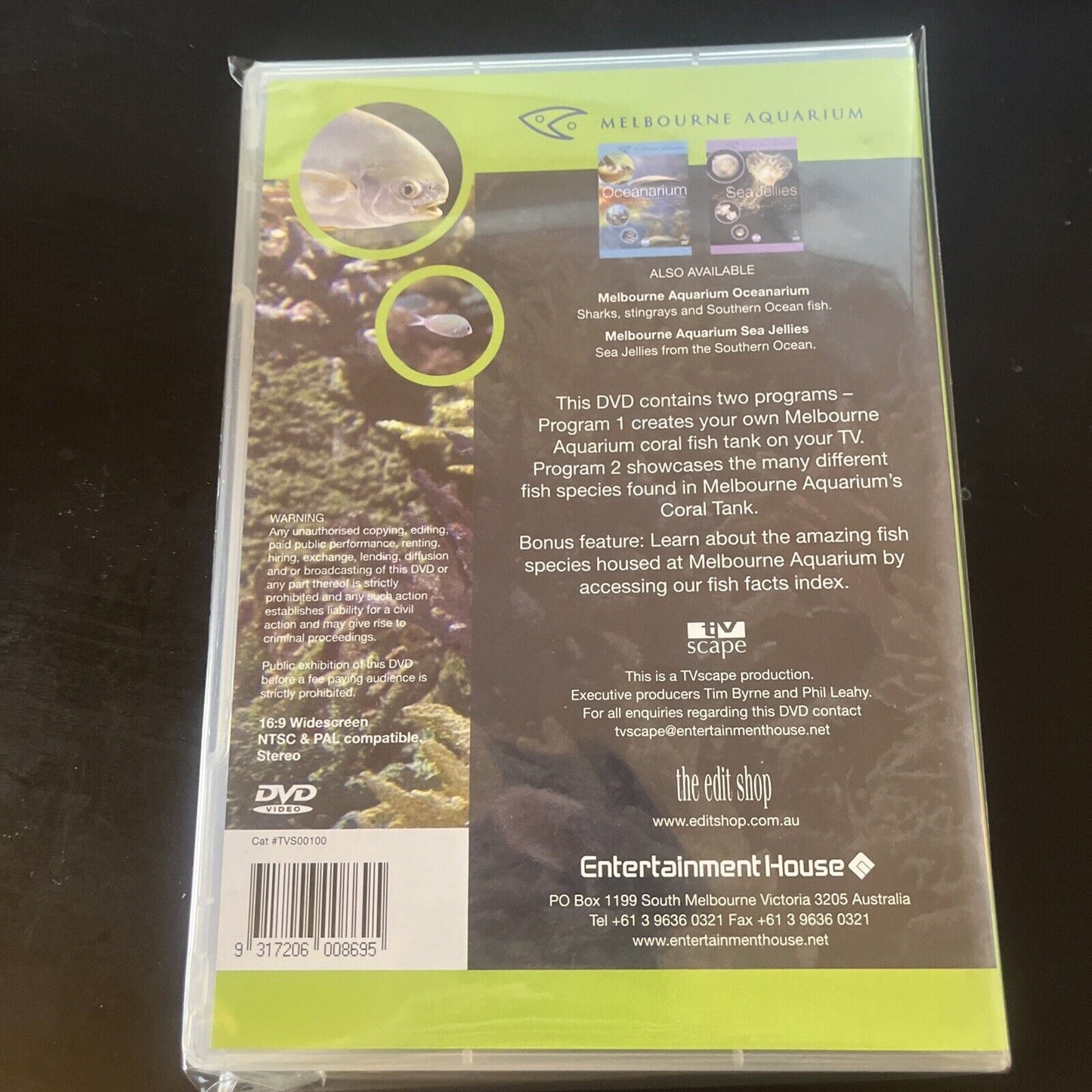 Melbourne Aquarium - Corals and Fish (DVD) NEW All Regions