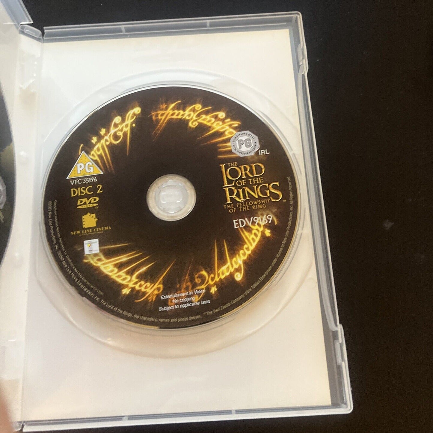 The Lord of The Rings The Motion Picture Trilogy (DVD, 2004, 6-Disc) Region 2