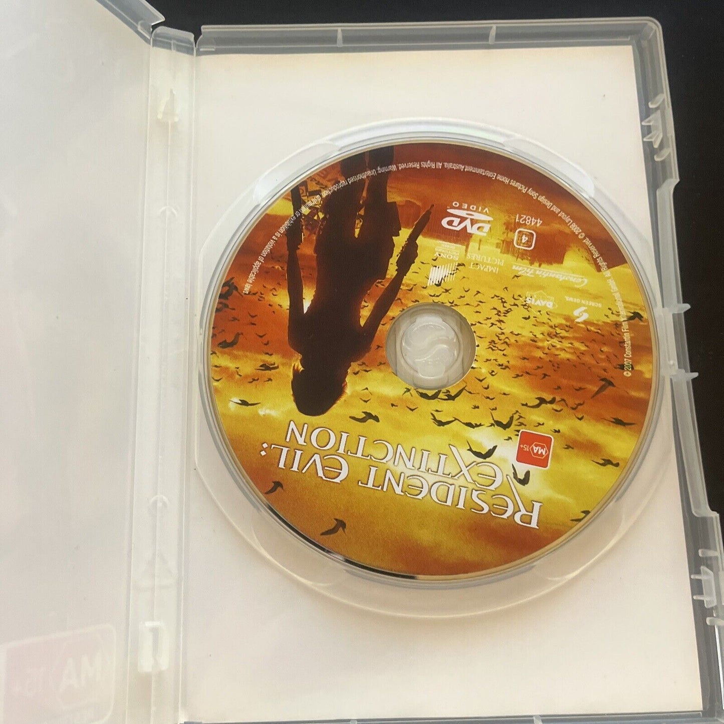 Resident Evil - Extinction (DVD, 2007) Milla Jovovich Region 4