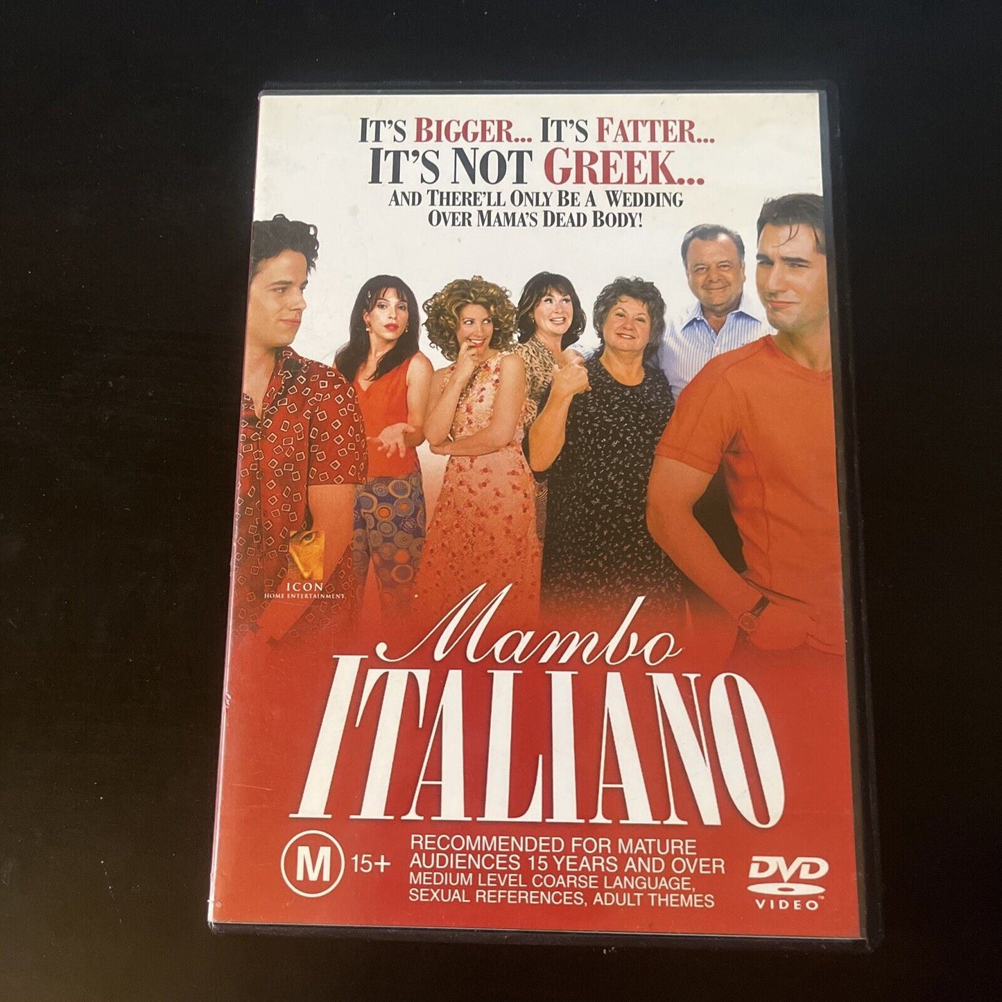 Mambo Italiano (DVD, 2003) Paul Sorvino, Luke Kirby, Ginette Reno Region 4