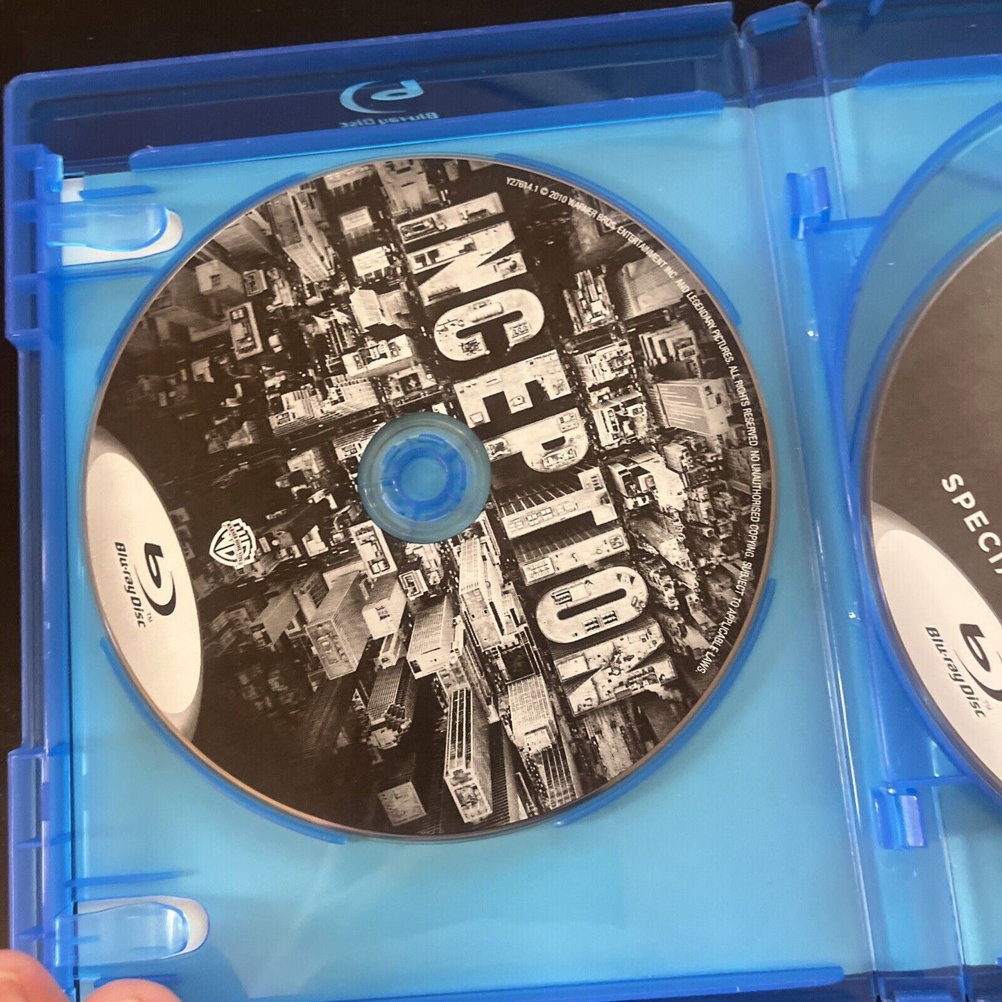 Inception (Blu-ray, 2010, 4-Disc) Leonardo DiCaprio, Region B