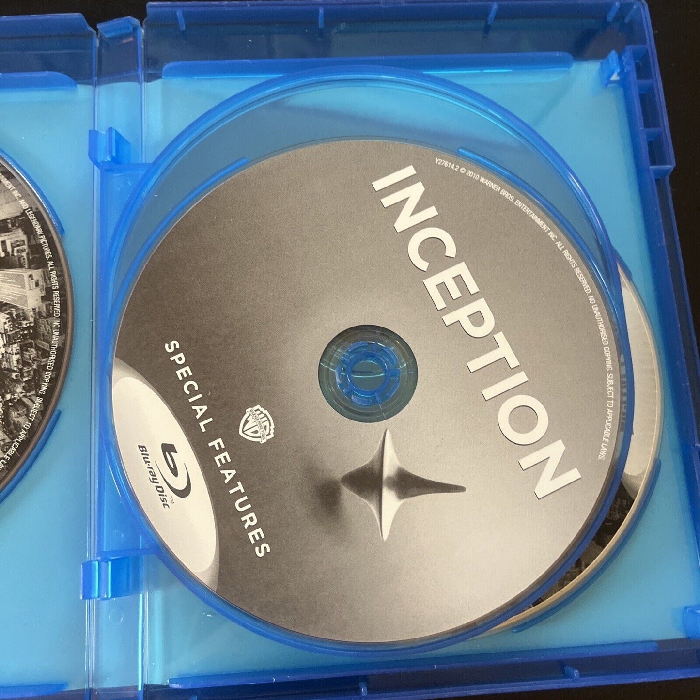 Inception (Blu-ray, 2010, 4-Disc) Leonardo DiCaprio, Region B
