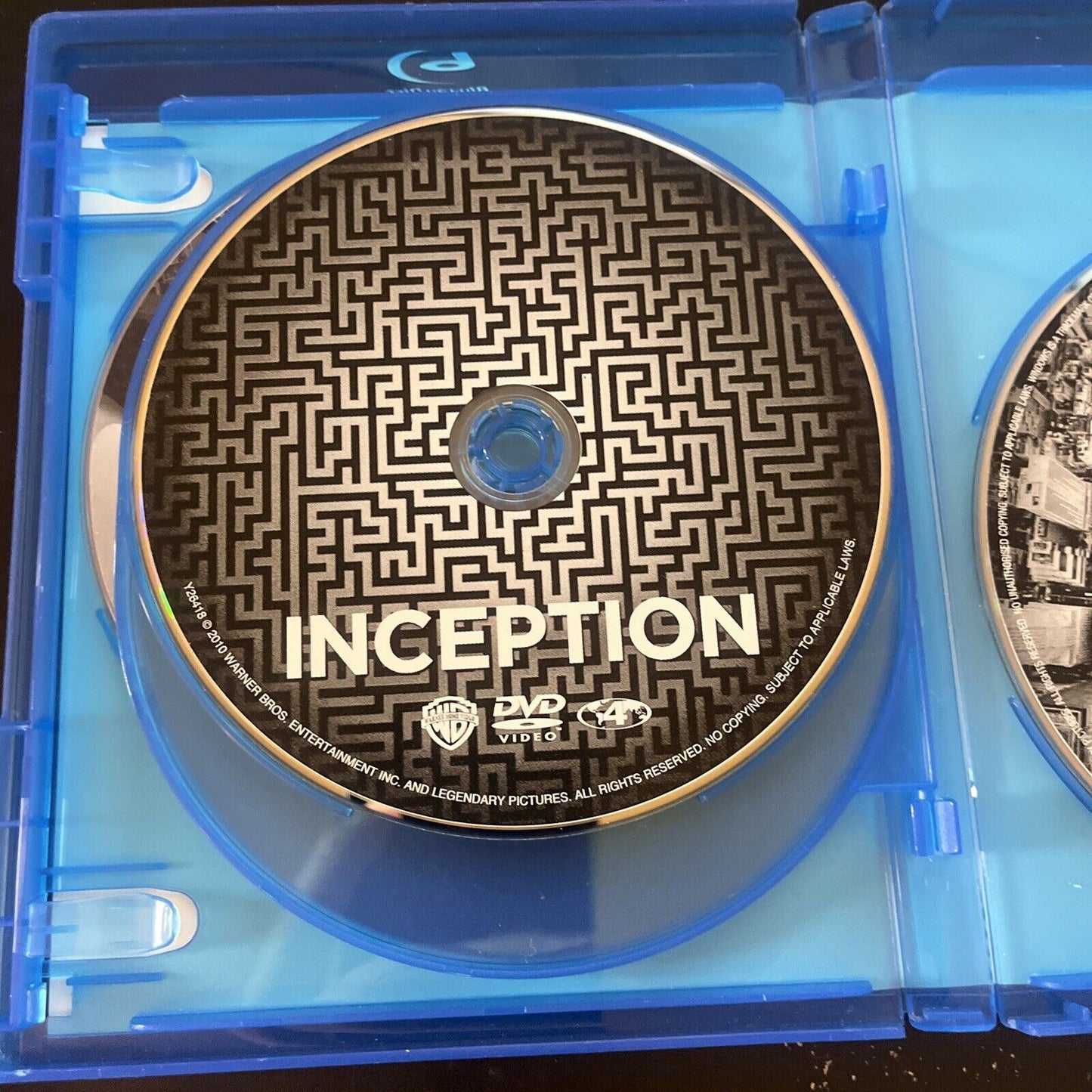 Inception (Blu-ray, 2010, 4-Disc) Leonardo DiCaprio, Region B