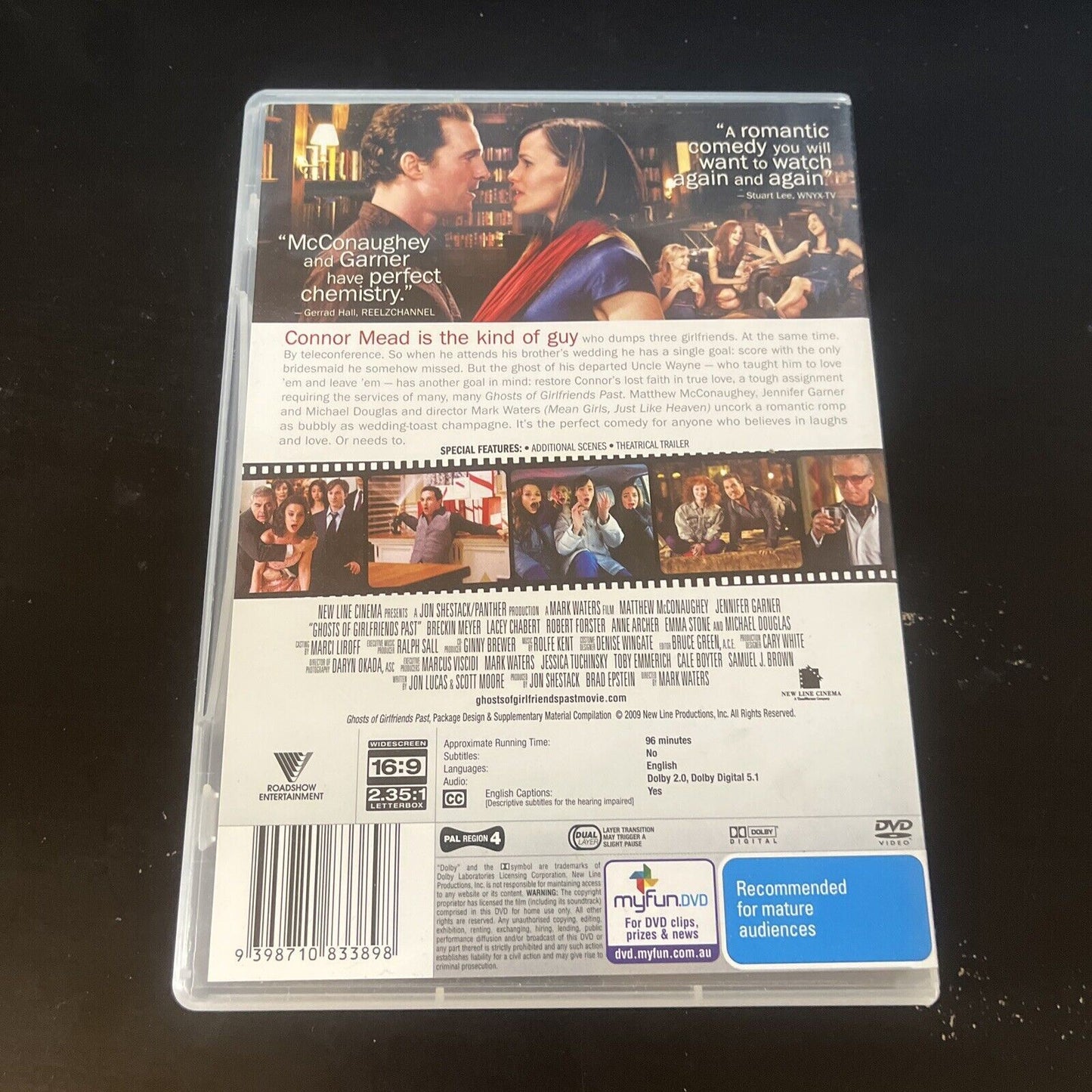 Ghosts of Girlfriends Past (DVD, 2009) Matthew McConaughey Region 4