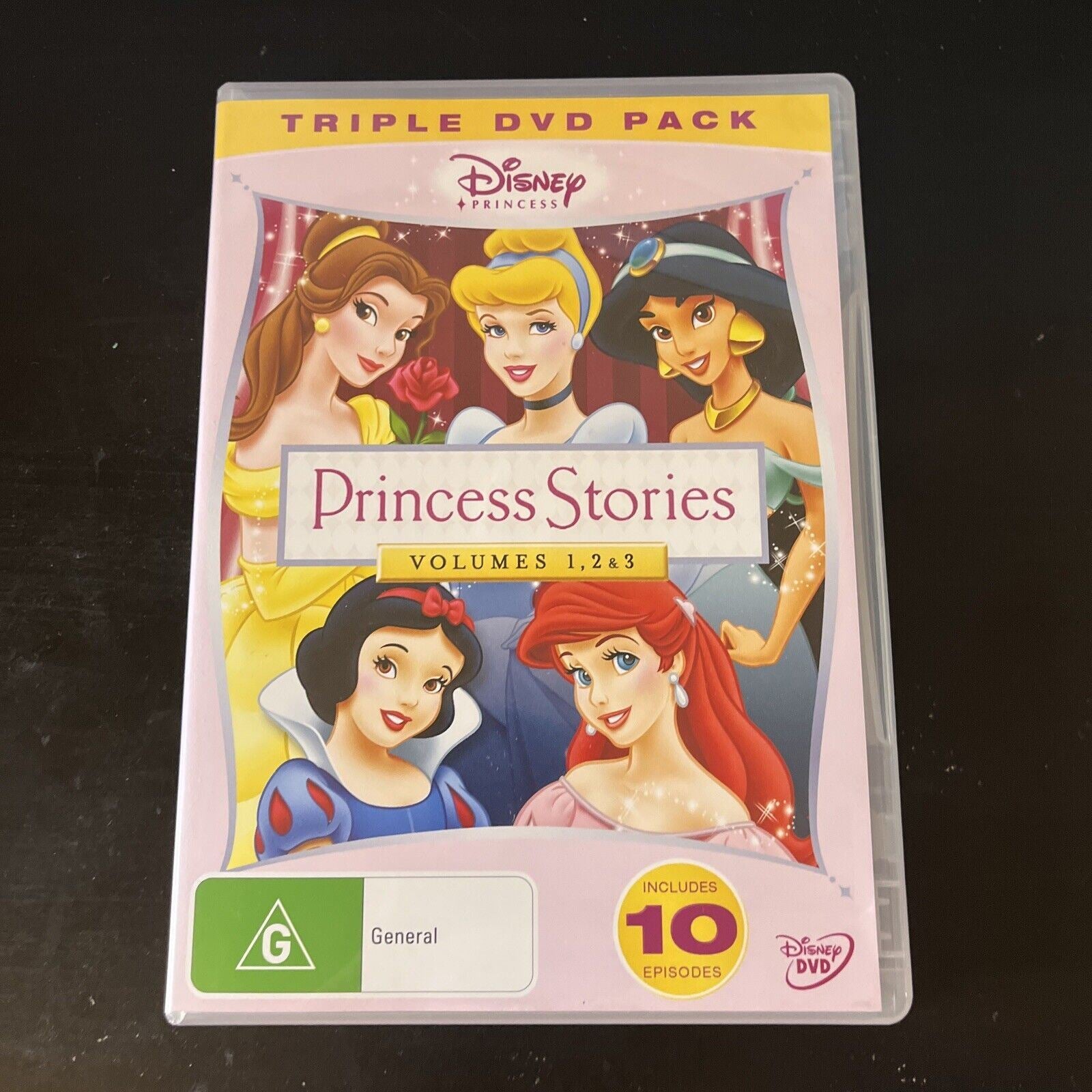 Princess Stories : Vol 1,2,3  Trilogy (DVD, 2011, 3-Disc) Region 4 – Retro  Unit
