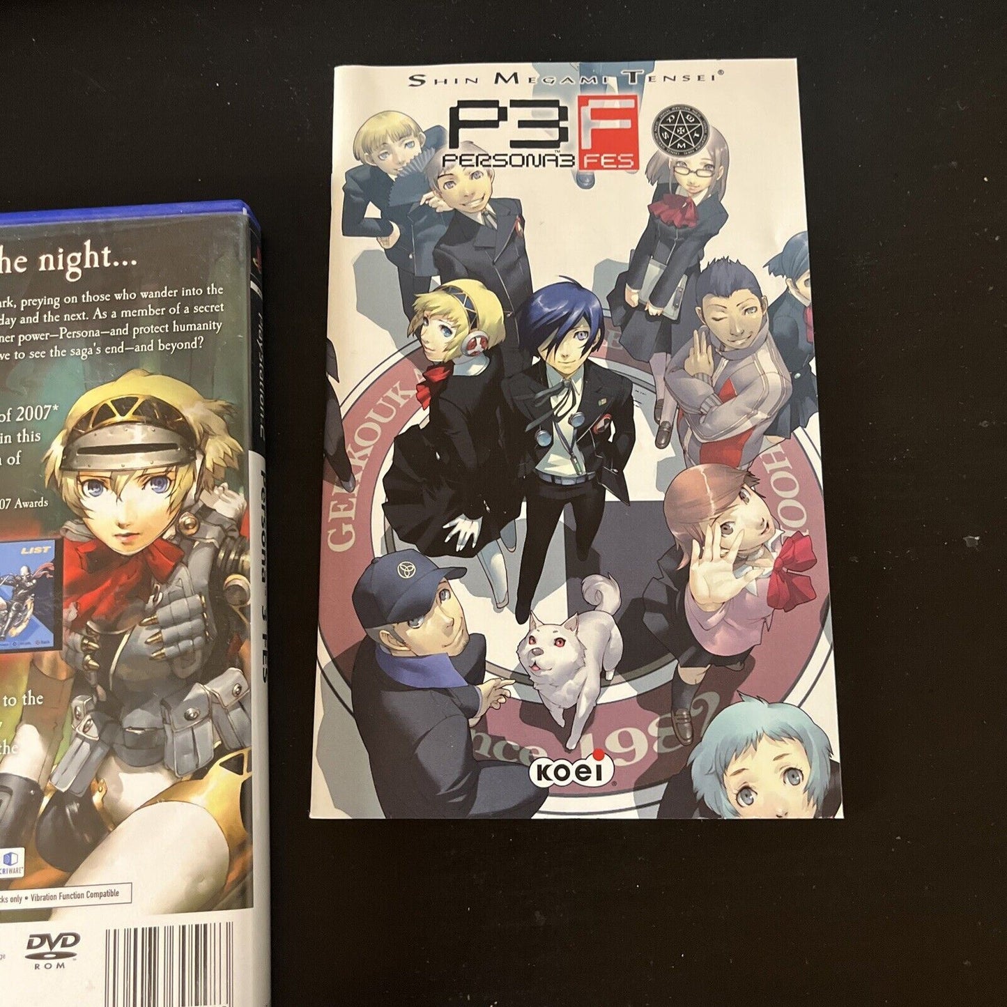 Persona 3 FES Sony Playstation 2 PS2 With Manual PAL