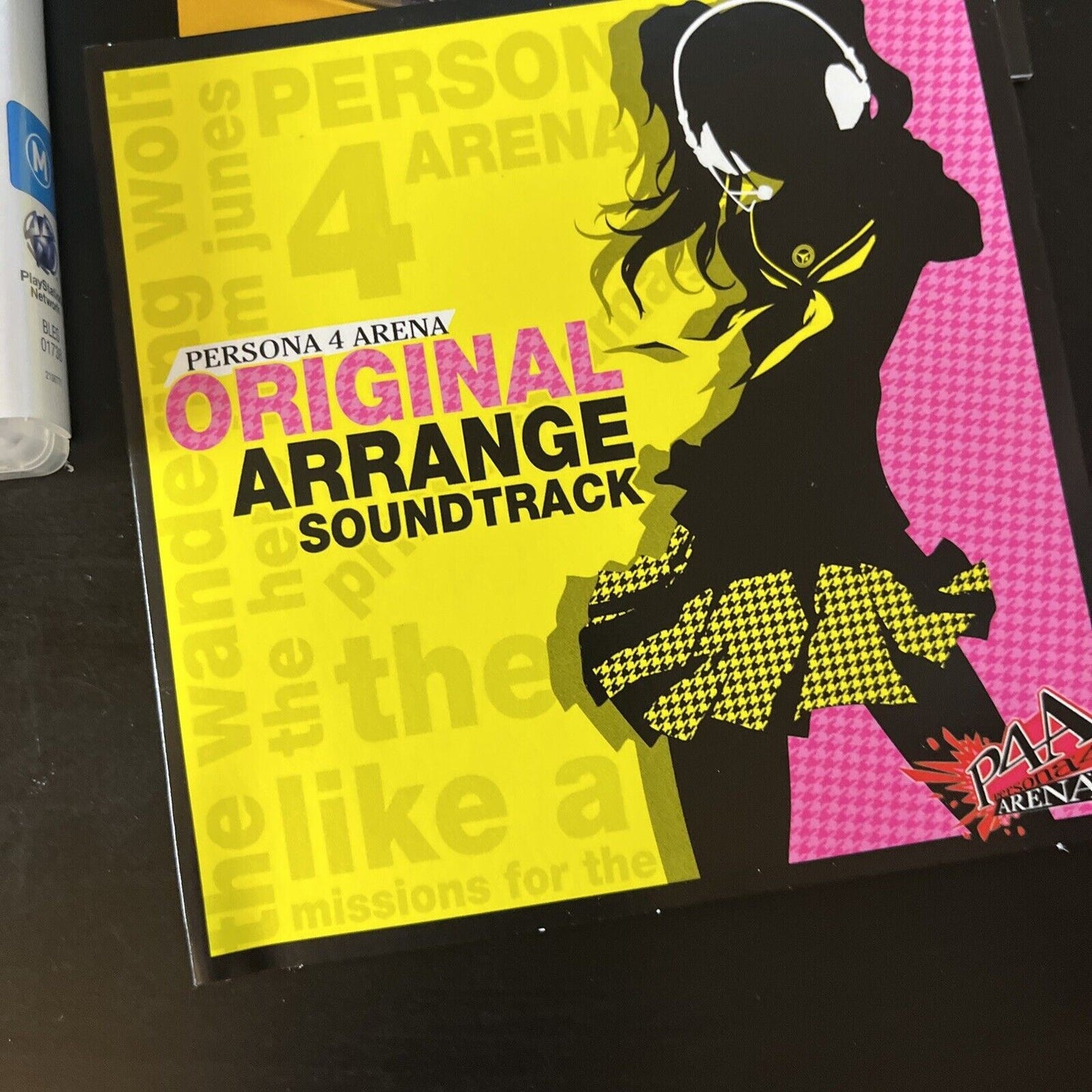 Persona 4 Arena P4A Sony Playstation 3 With Manual & CD Soundtrack