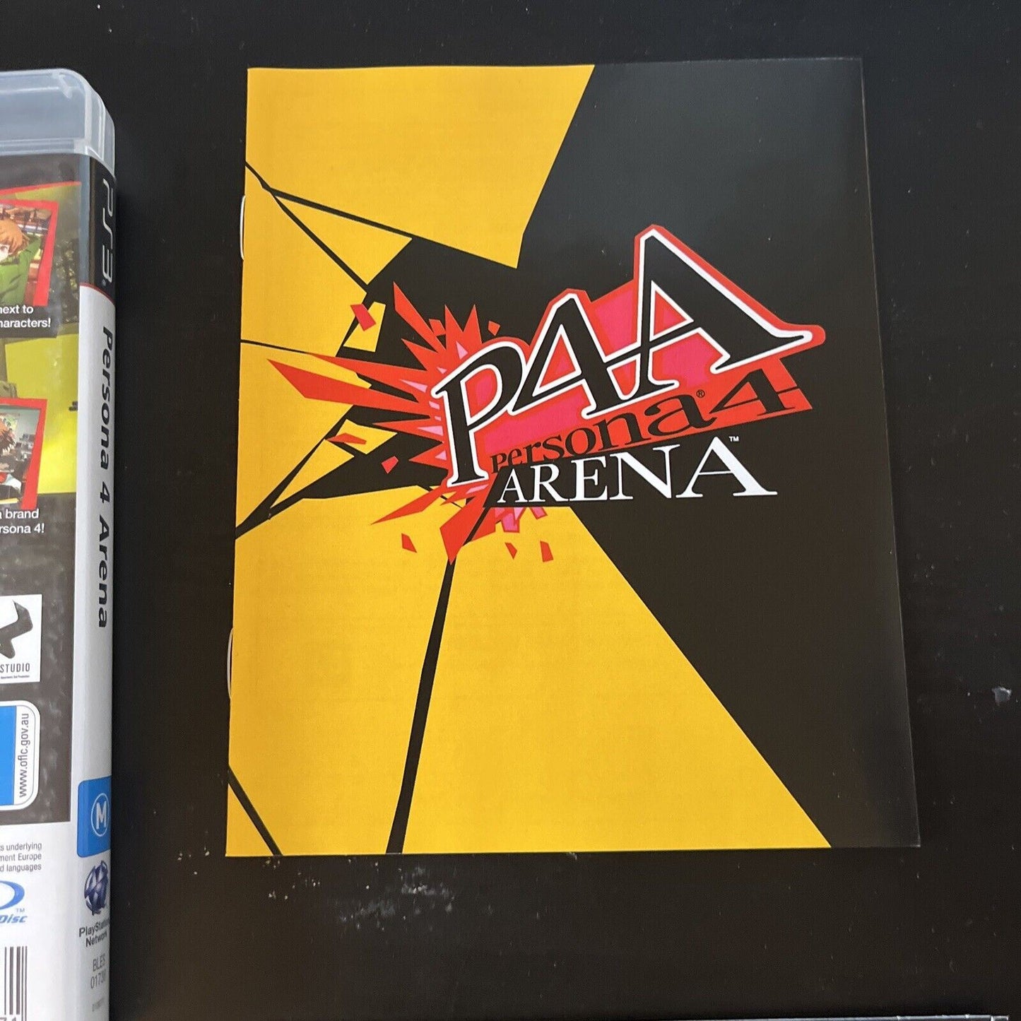 Persona 4 Arena P4A Sony Playstation 3 With Manual & CD Soundtrack