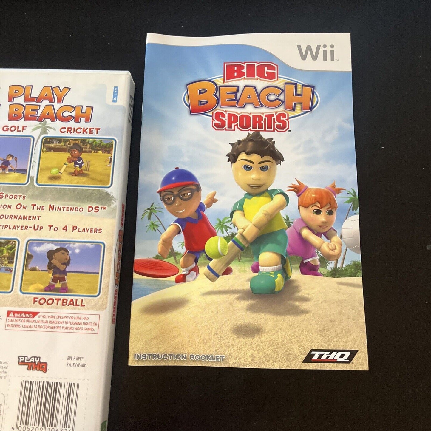 Big Beach Sports Nintendo Wii - Complete With Manual  PAL
