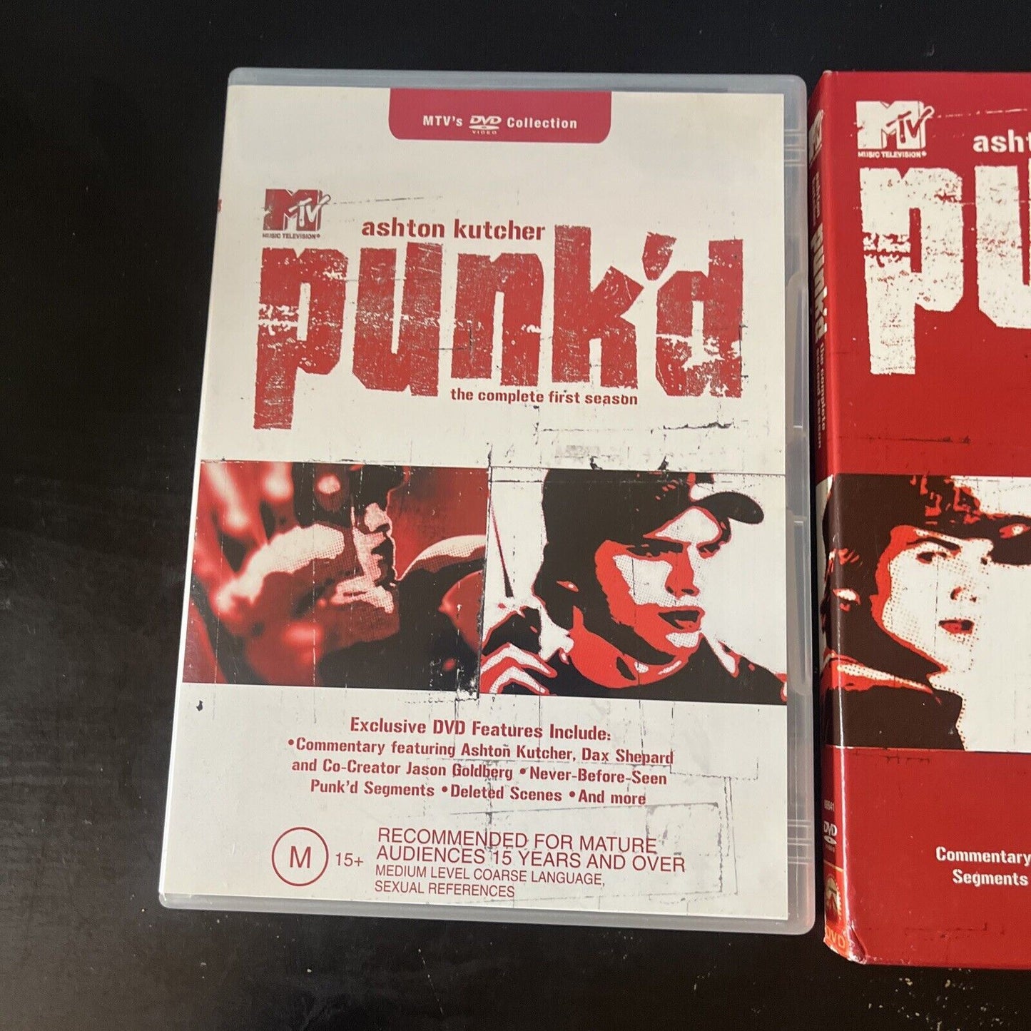 Ashton Kutcher : Punk'd Season 1 & 2 (DVD, 2003, 4-Disc) Region 4