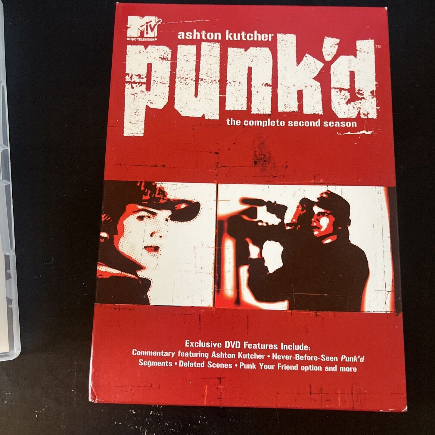 Ashton Kutcher : Punk'd Season 1 & 2 (DVD, 2003, 4-Disc) Region 4