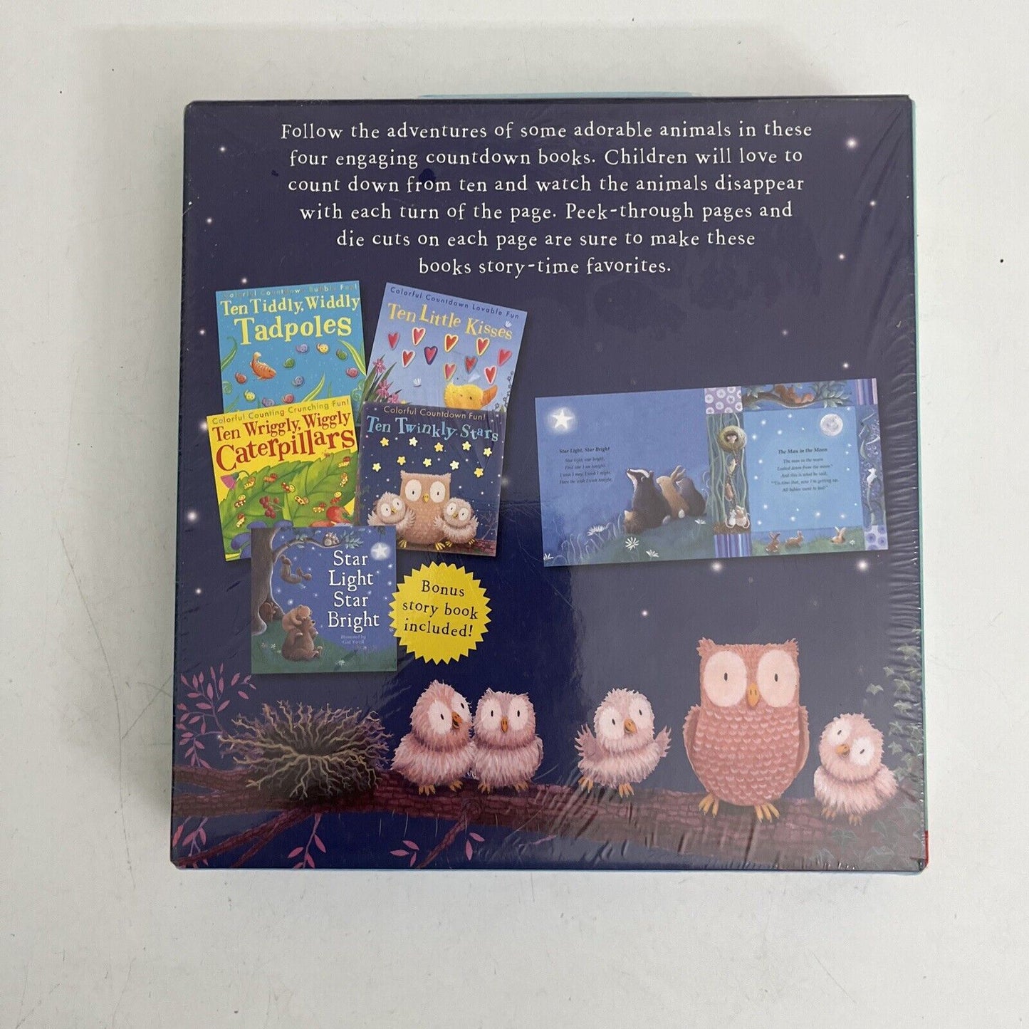 *New Sealed* Peek-Through Story Time by Tiger Tales - 5 Books Box Set