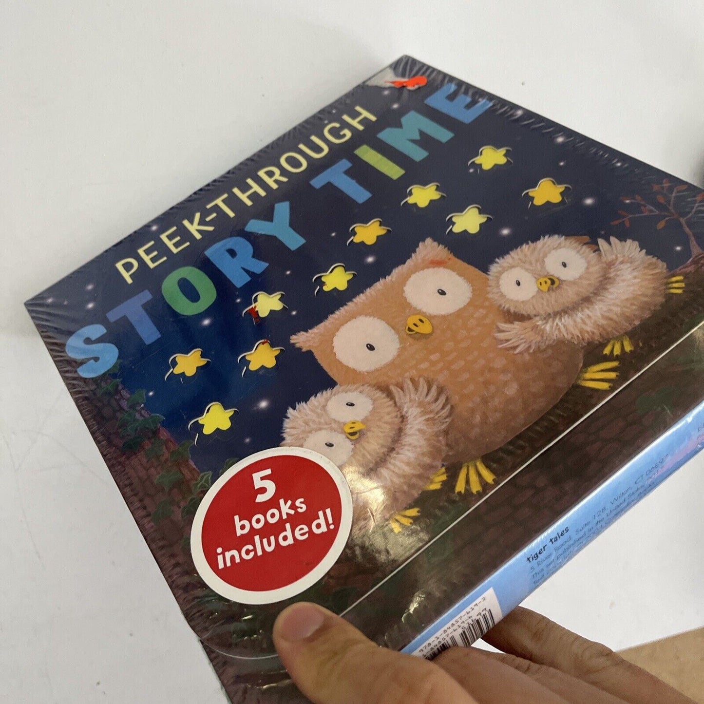 *New Sealed* Peek-Through Story Time by Tiger Tales - 5 Books Box Set