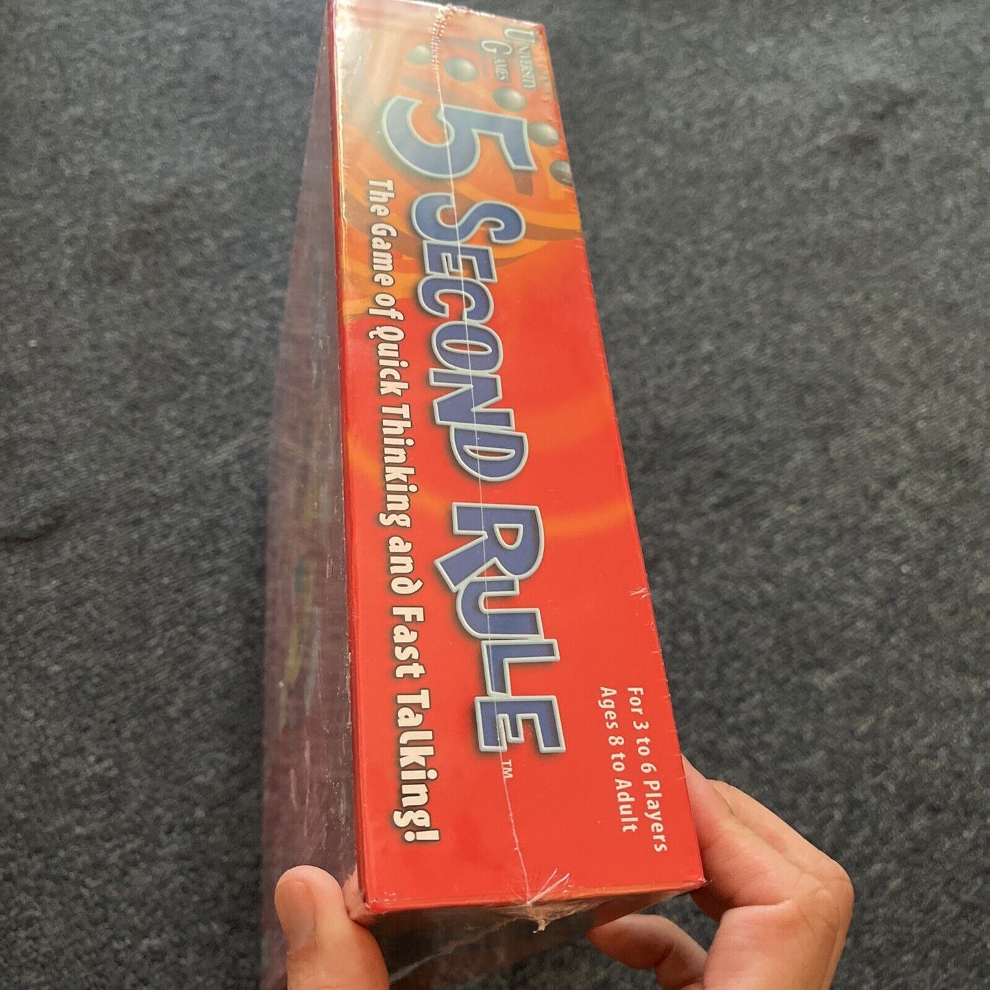*New Sealed* 5 Second Rule Board Game by University Games