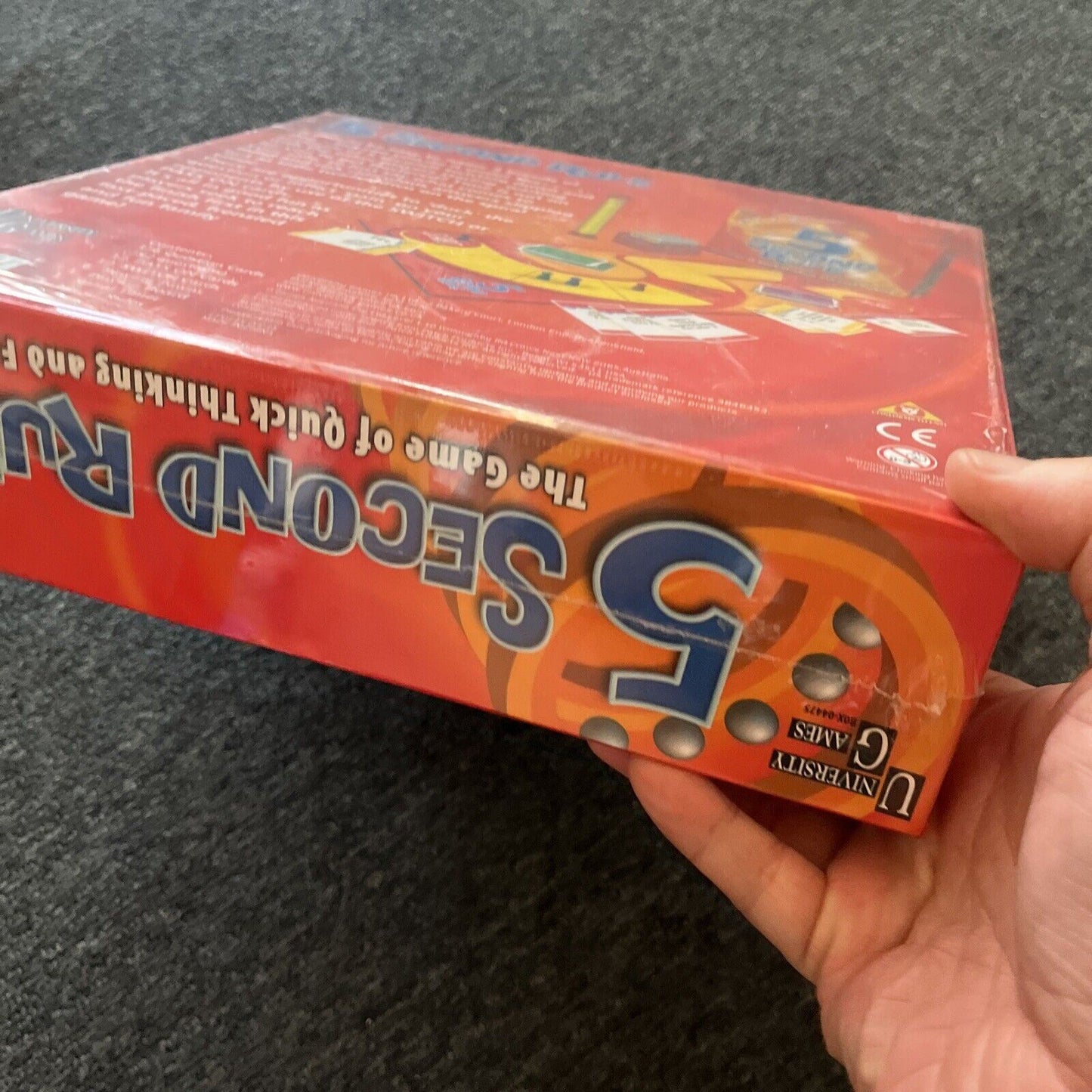 *New Sealed* 5 Second Rule Board Game by University Games