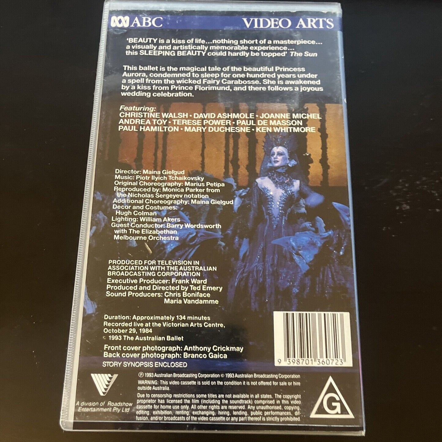 The Australian Ballet: The Sleeping Beauty (VHS, 1993) PAL
