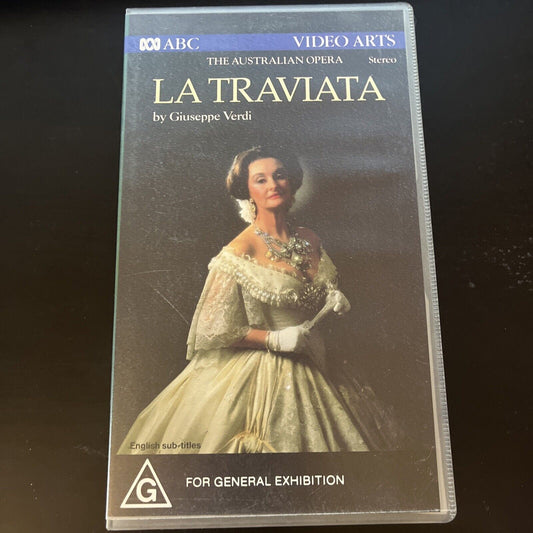 The Australian Opera: La Traviata by Giuseppe Verdi (VHS, 1991) PAL