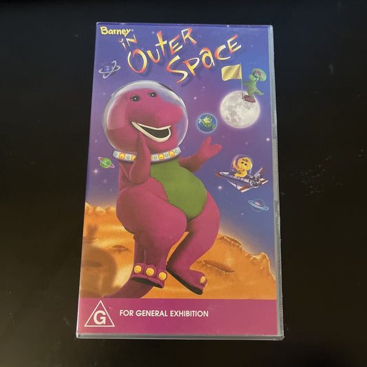 Barney in Outer Space (VHS, 1999) PAL
