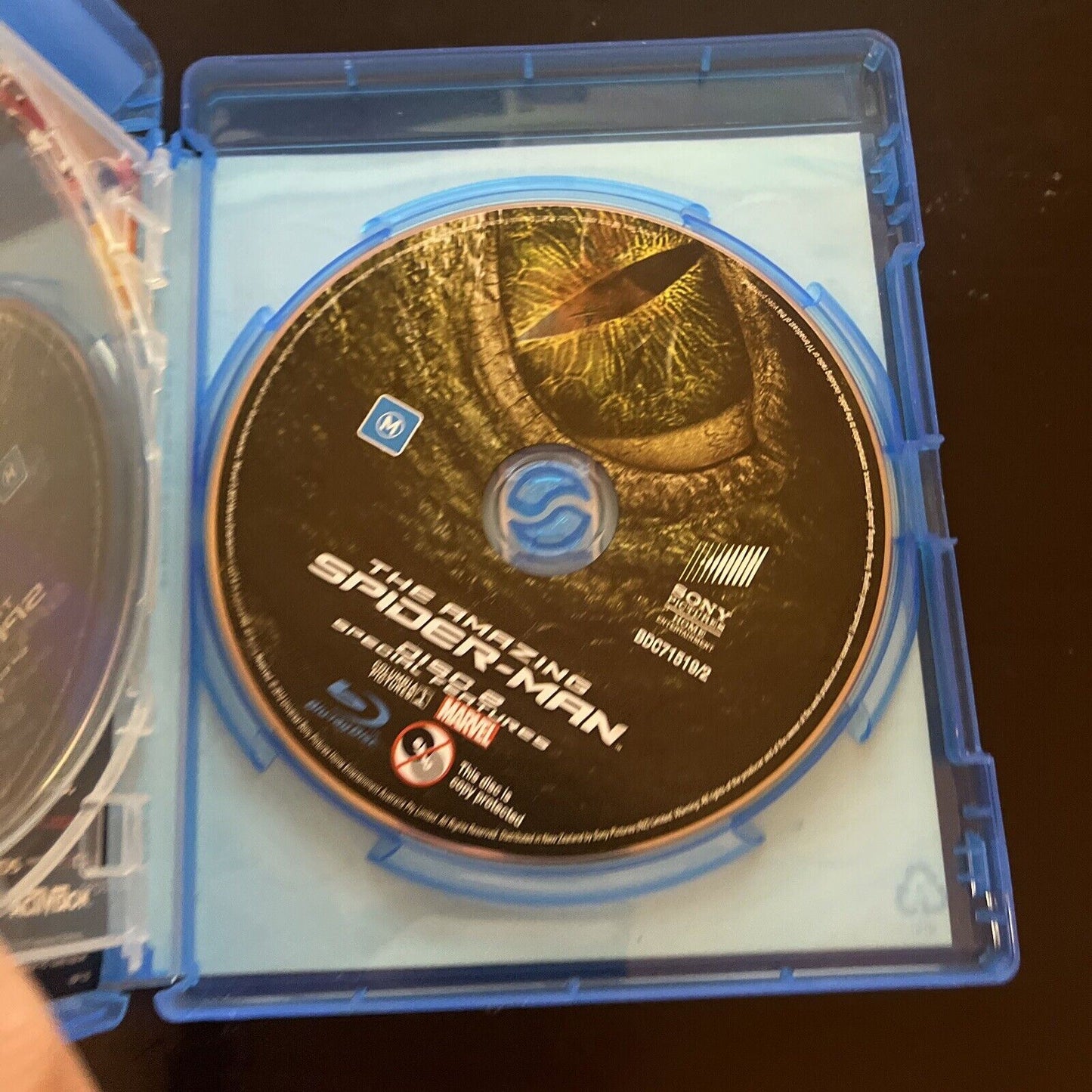 The Amazing Spider-Man 1 & 2 (Blu-ray, 2014, 3-Disc) Andrew Garfield Region B