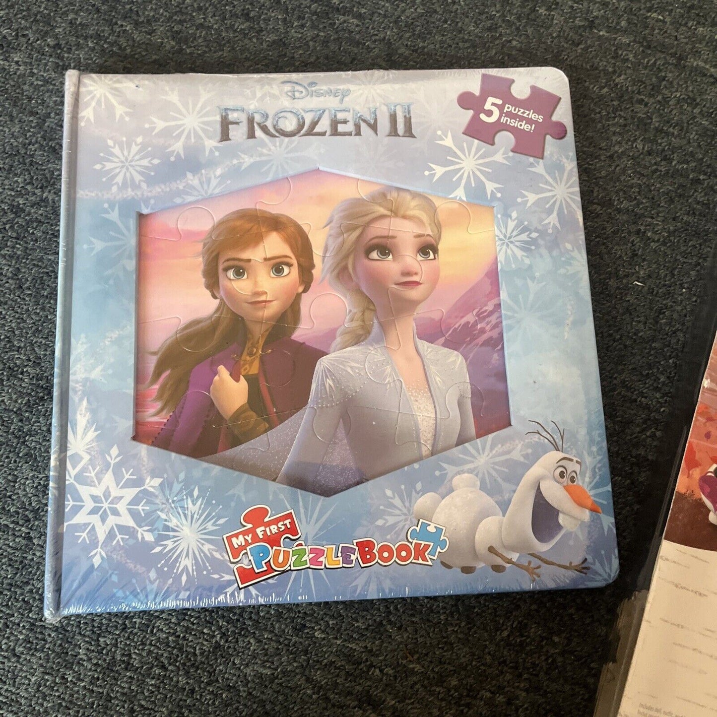 NEW Disney Frozen 2 ANNA Doll Hasbro 10" Figure & Frozen 2 Puzzle Book