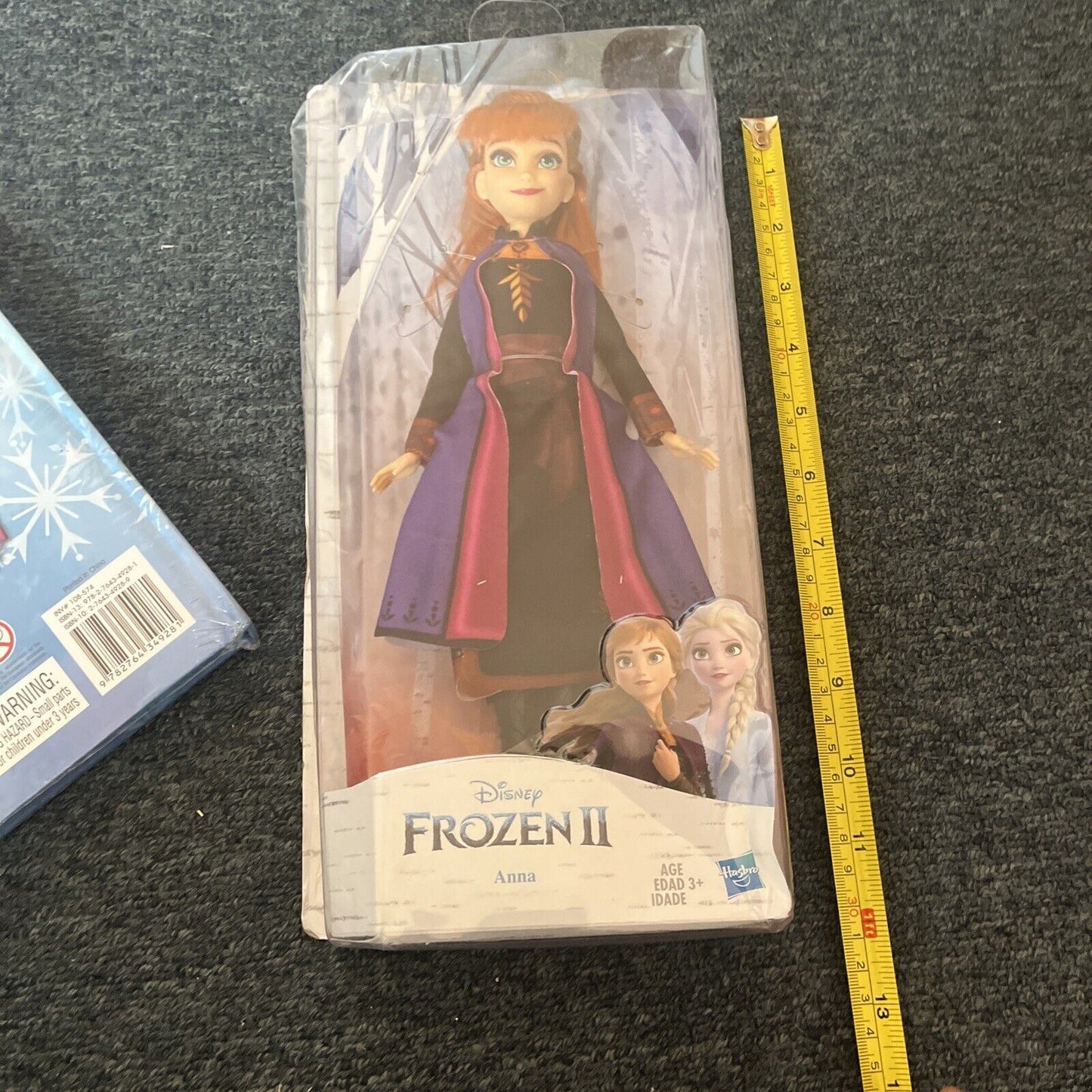NEW Disney Frozen 2 ANNA Doll Hasbro 10" Figure & Frozen 2 Puzzle Book