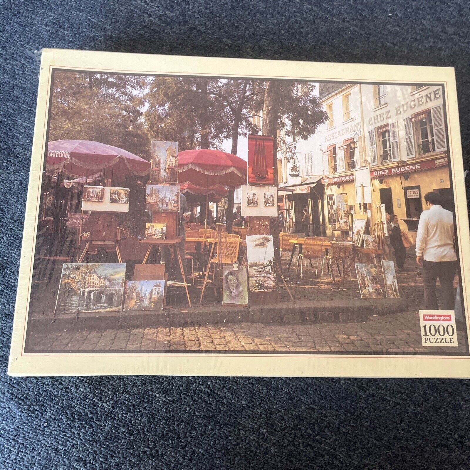 Paris in a Day 1000 Piece Rectangle Puzzle