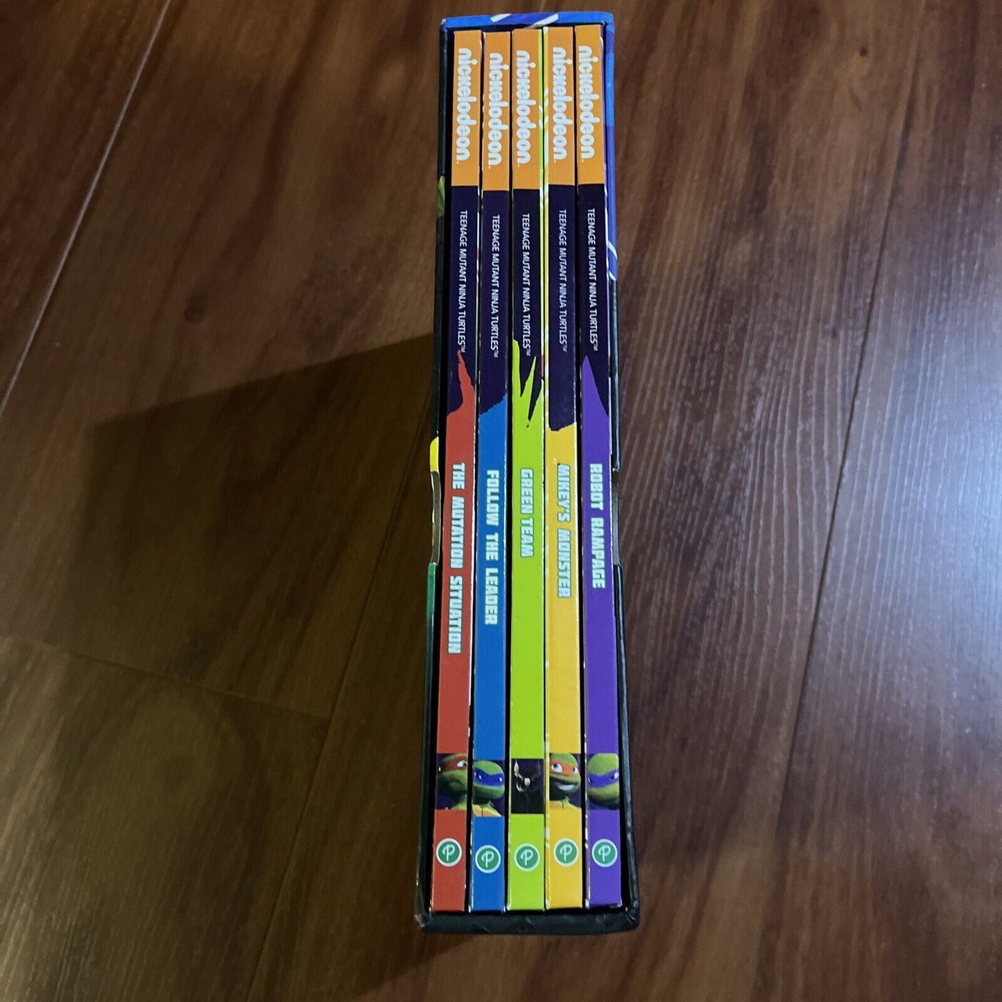 Teenage Mutant Ninja Turtles Mutant Stories 5 Books in Slip Case Nickelodeon
