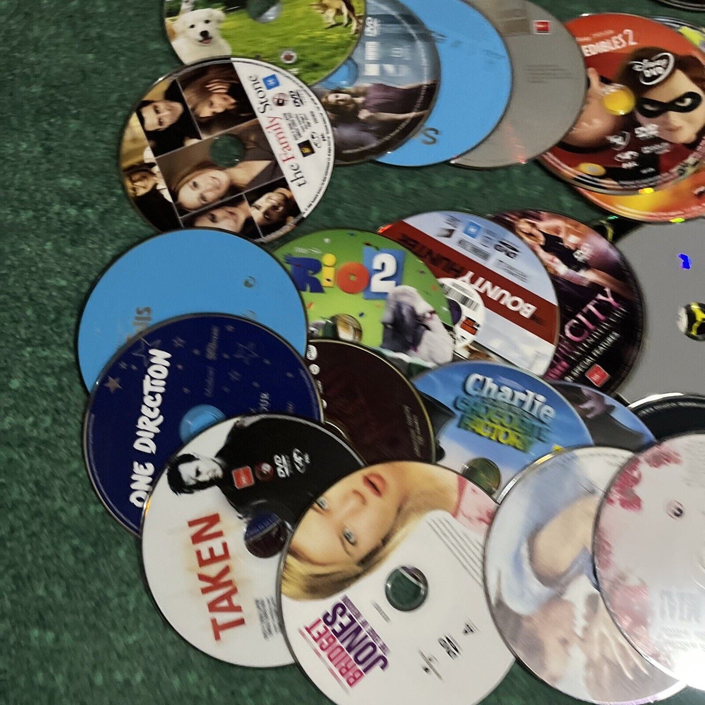 100x Genuine Loose Hollywood Action Adventure Drama DVDs Region 4