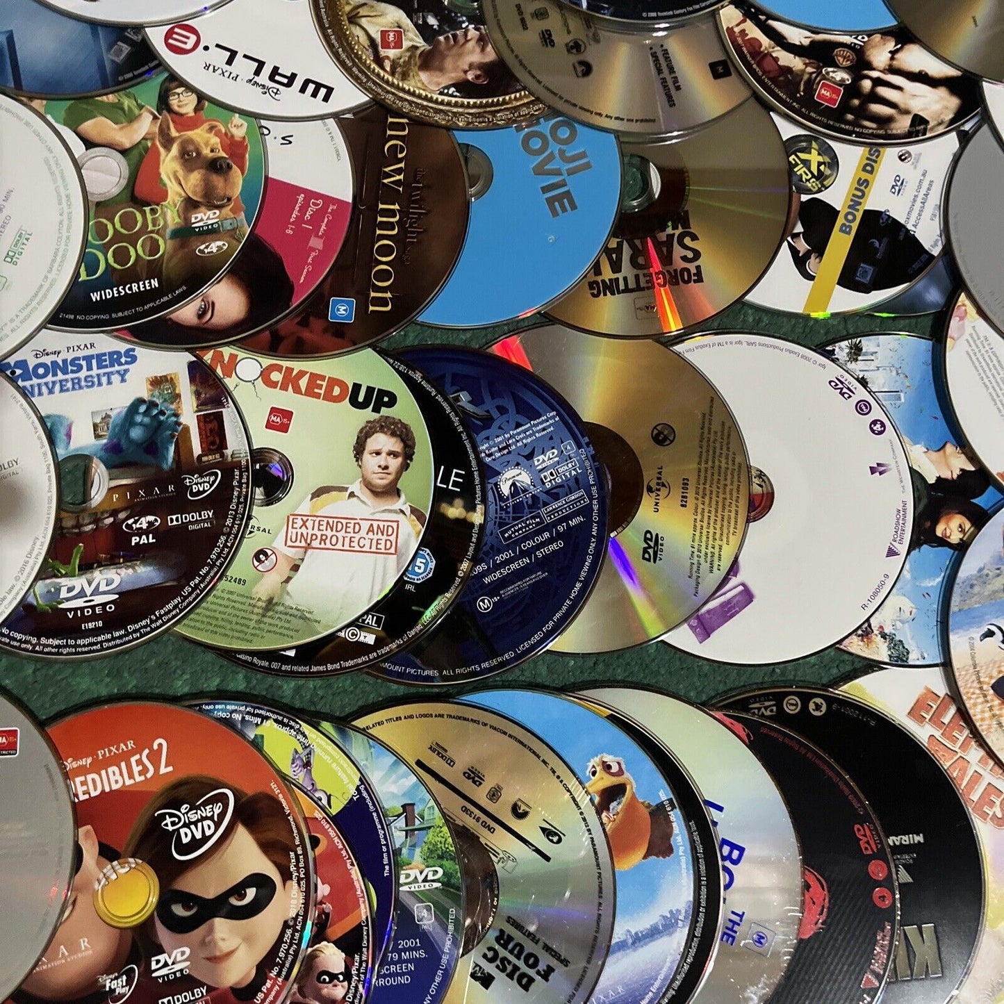 100x Genuine Loose Hollywood Action Adventure Drama DVDs Region 4