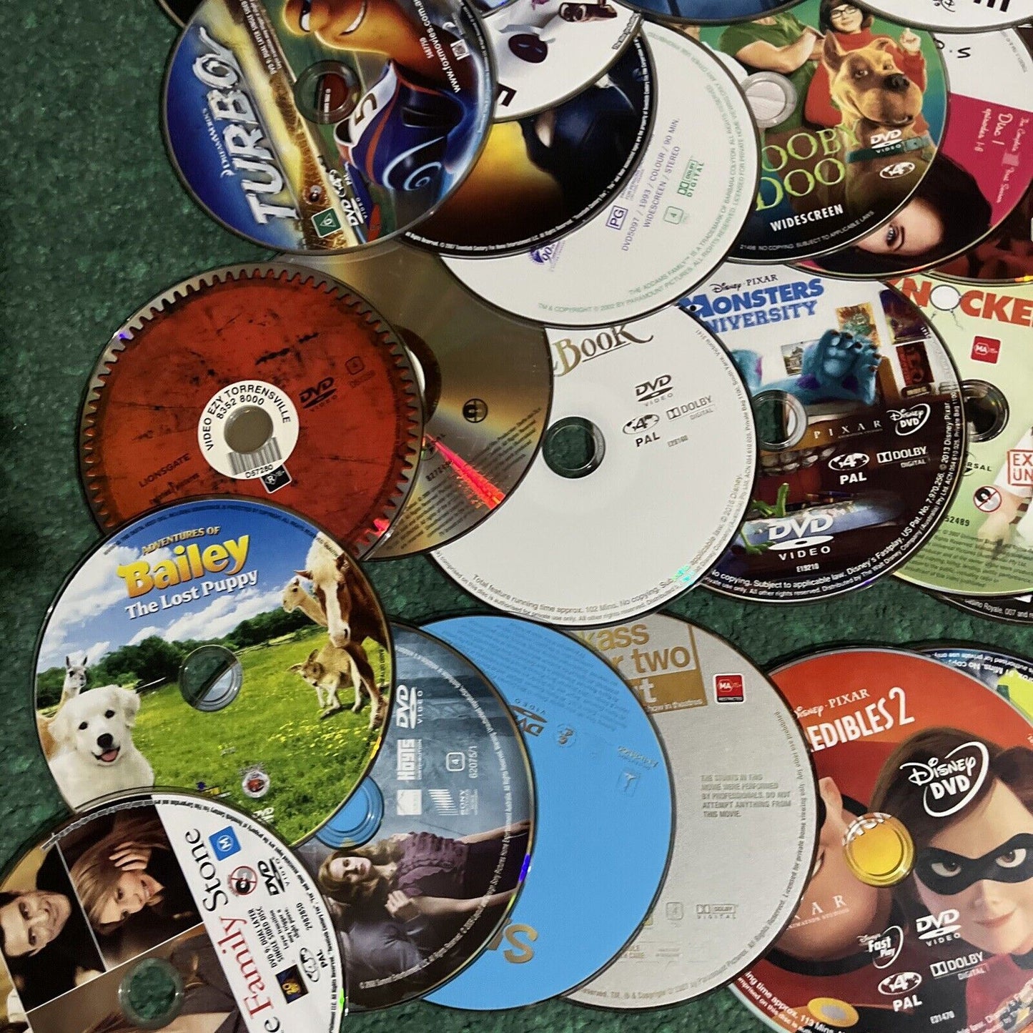 100x Genuine Loose Hollywood Action Adventure Drama DVDs Region 4