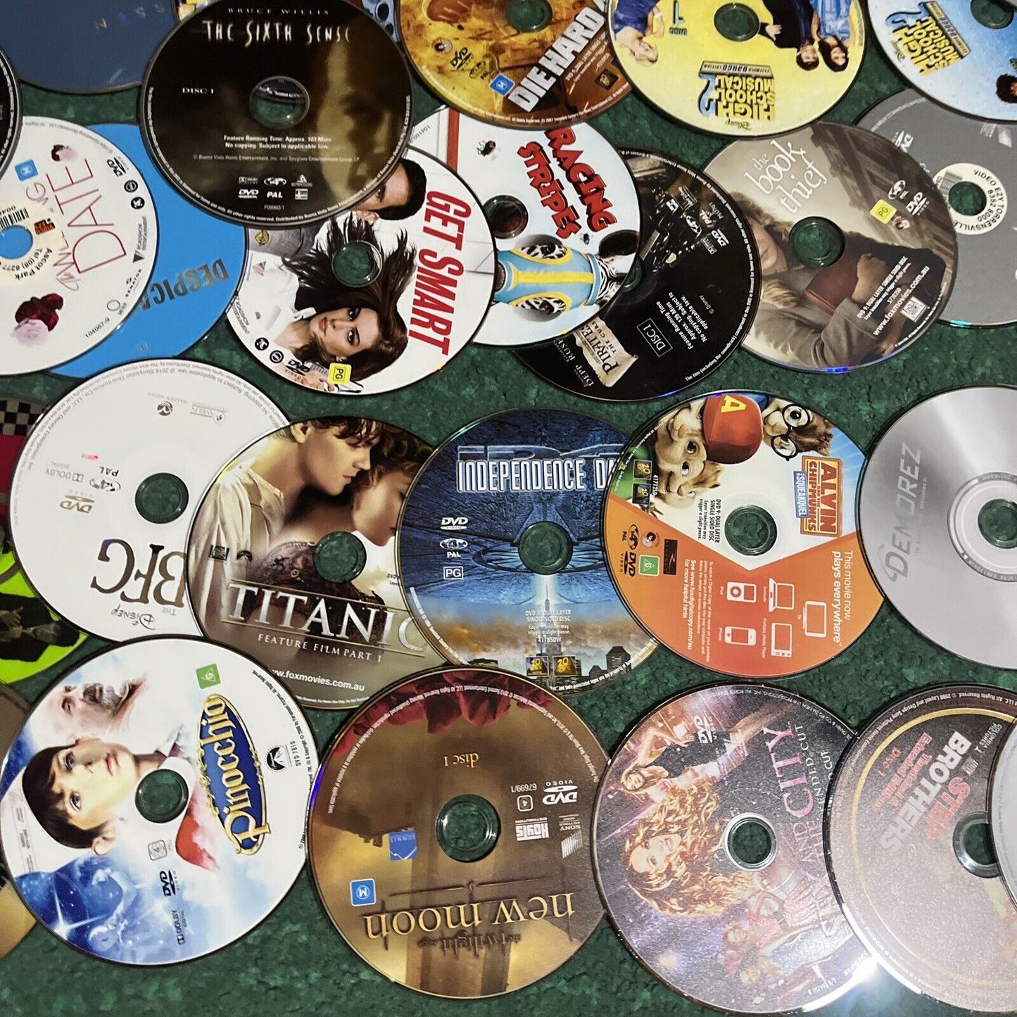 74x Genuine Loose Hollywood Action Adventure Drama DVDs Region 4