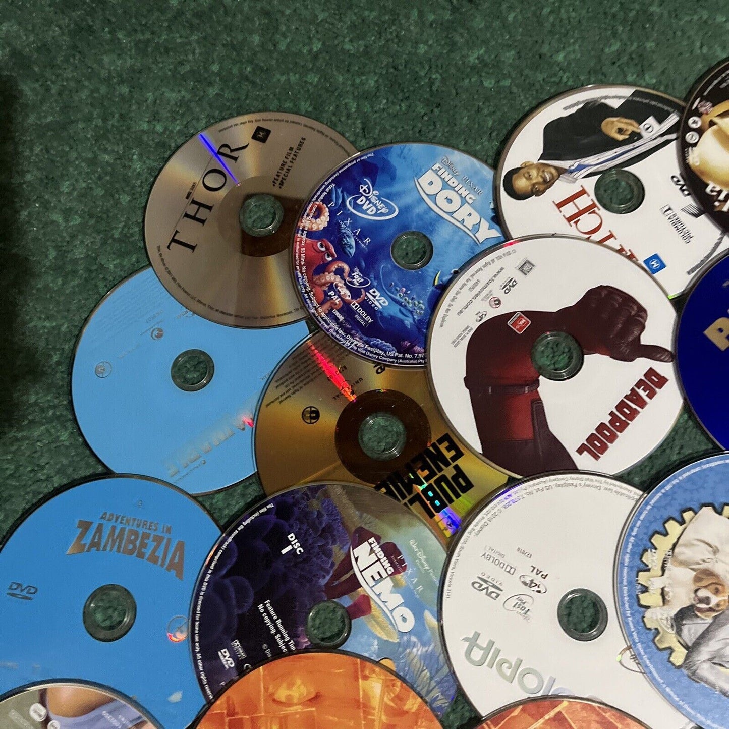 62x DVDs loose Hollywood Action Adventure Comedy Drama Movies Region 4