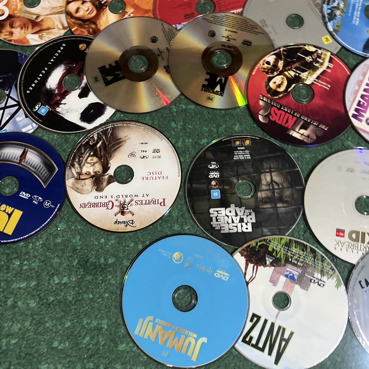 62x DVDs loose Hollywood Action Adventure Comedy Drama Movies Region 4