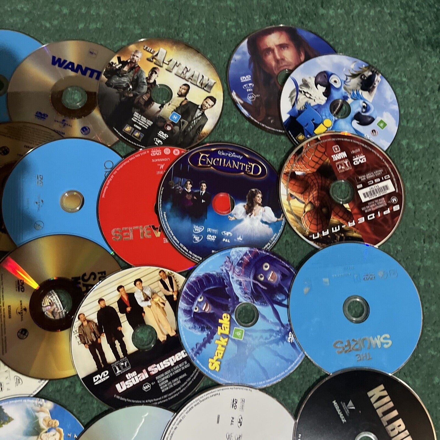 62x DVDs loose Hollywood Action Adventure Comedy Drama Movies Region 4