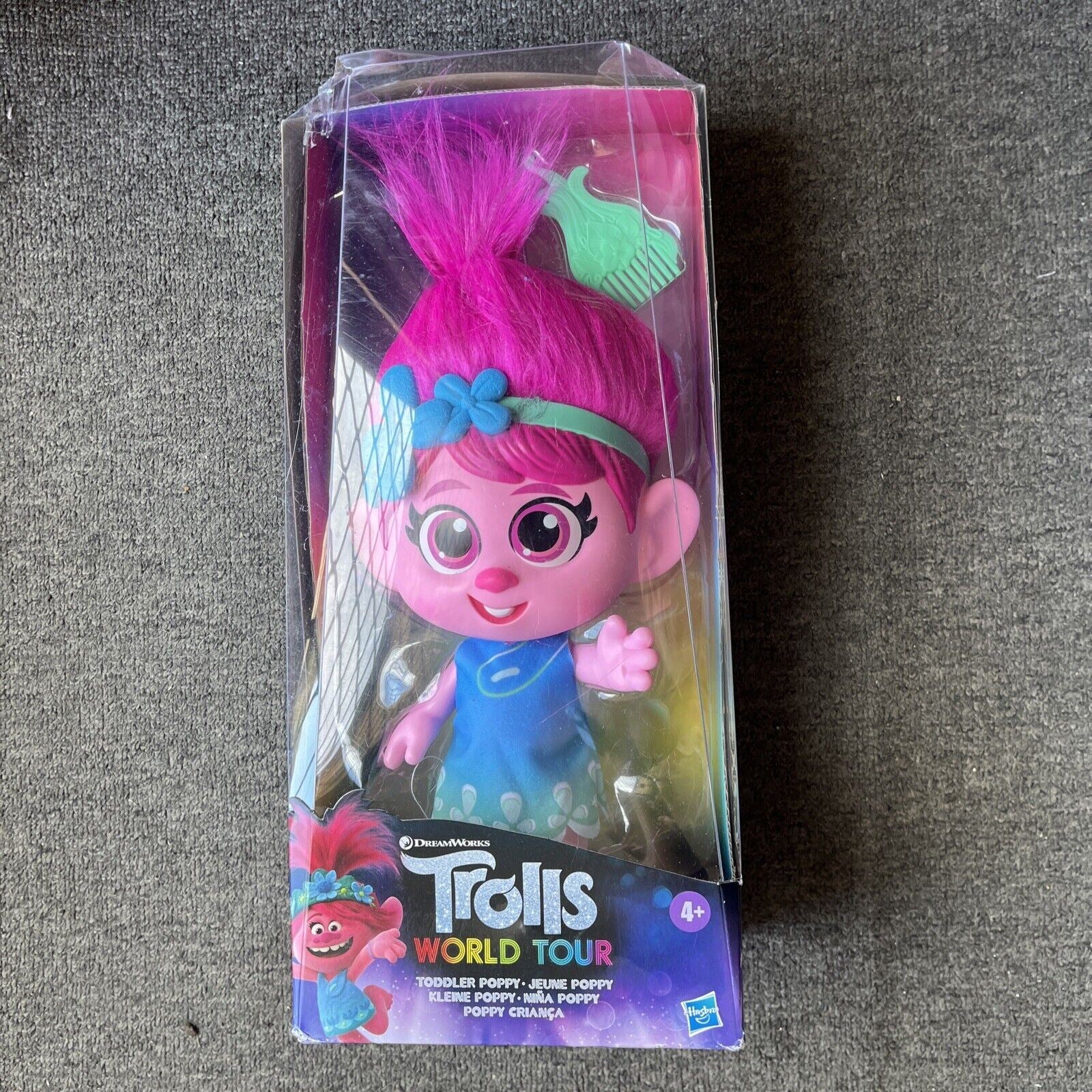 DreamWorks Trolls World Tour Toddler Poppy Doll With Removable Dress ...