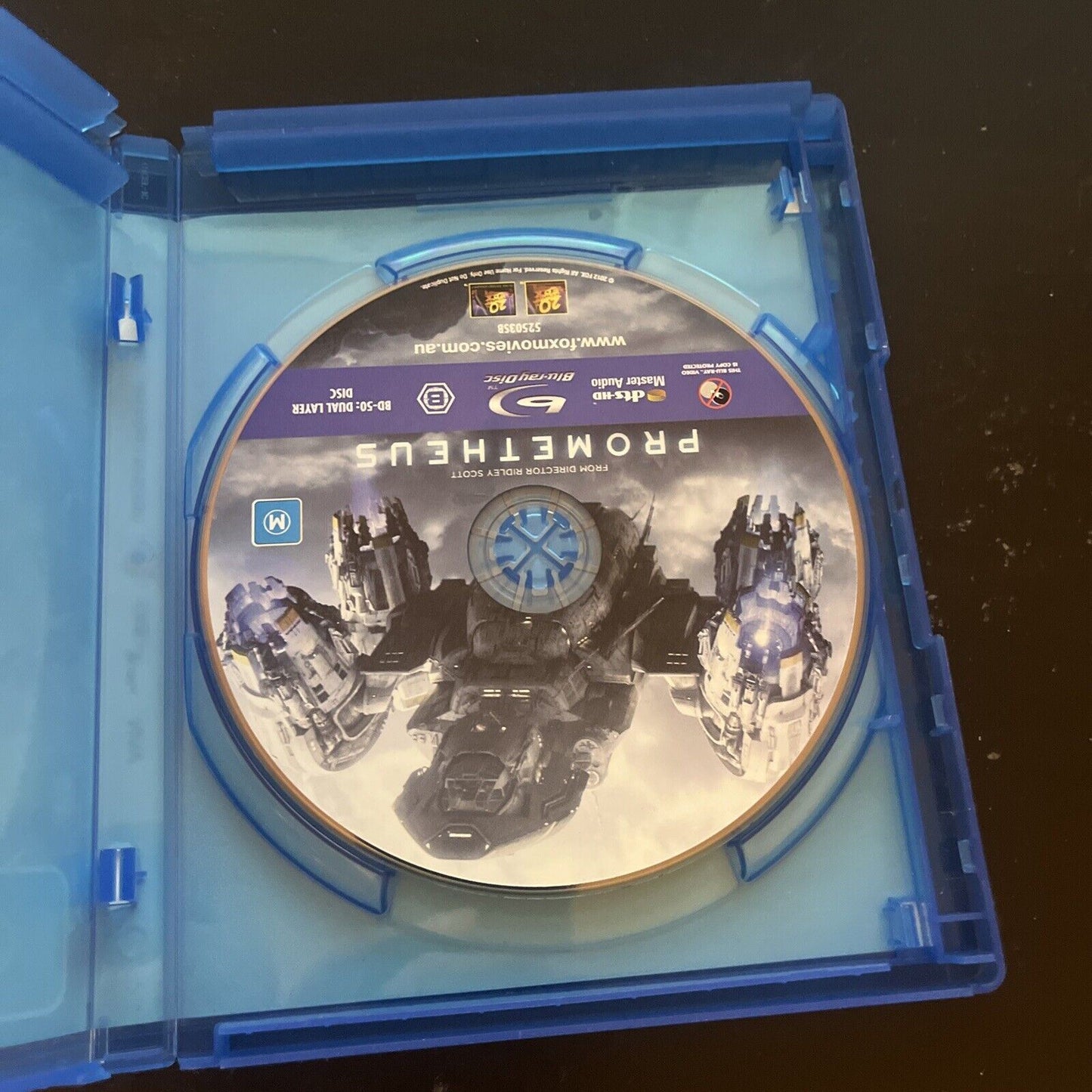 Prometheus (Blu-ray, 2012) Noomi Rapace Sci-Fi Region B