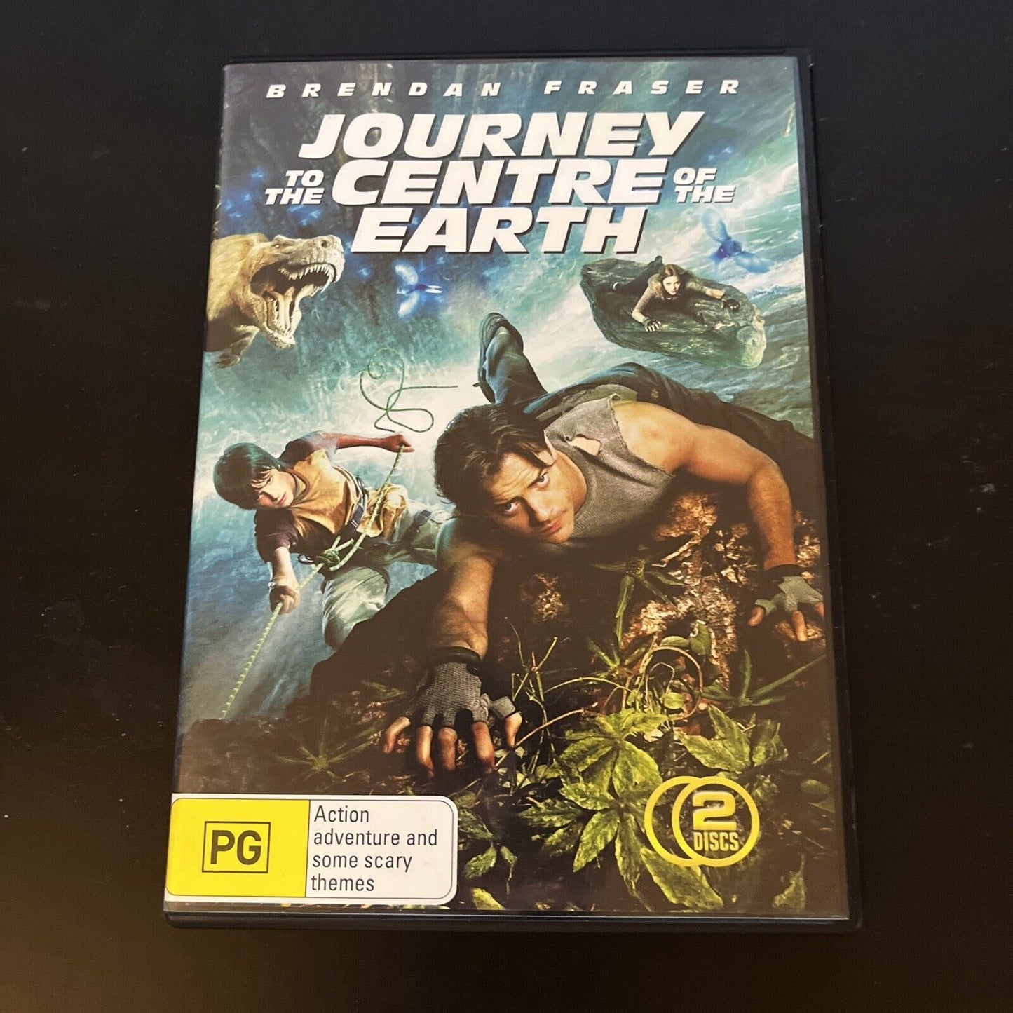 Journey to the Centre of the Earth 2D & 3D (DVD, 2008) Brendan Fraser Region 4