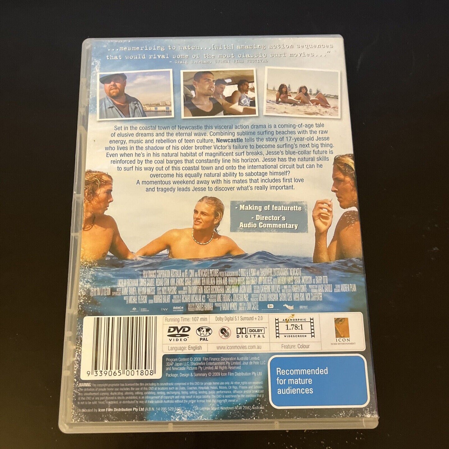 Newcastle (DVD, 2008) Shane Jacobson, Lachlan Buchanan Region 4