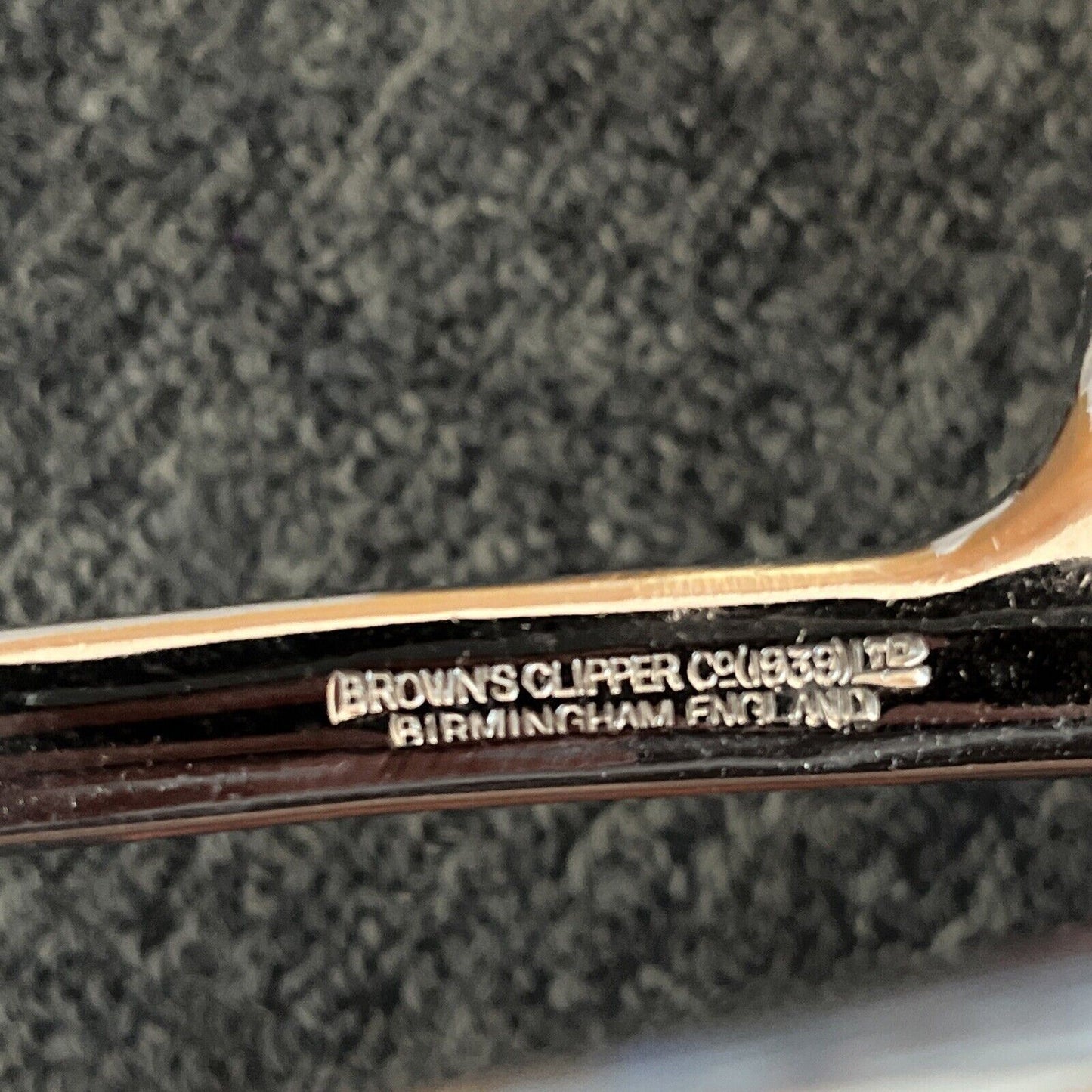 Vintage Professional Hair Clipper Brown's Clipper Co LTD 1939 & Felix Scissors