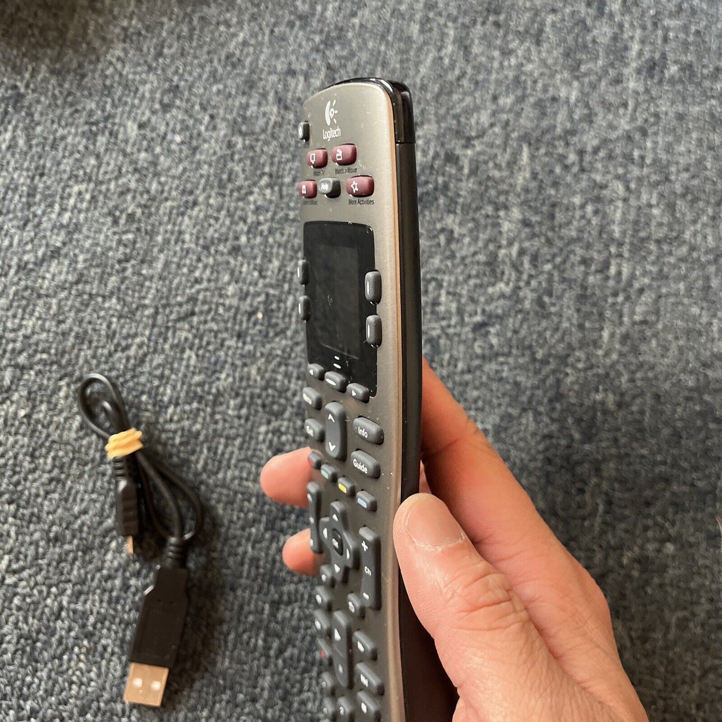 Logitech Harmony 650 Infrared All-in-One Universal Remote Control - SIlver