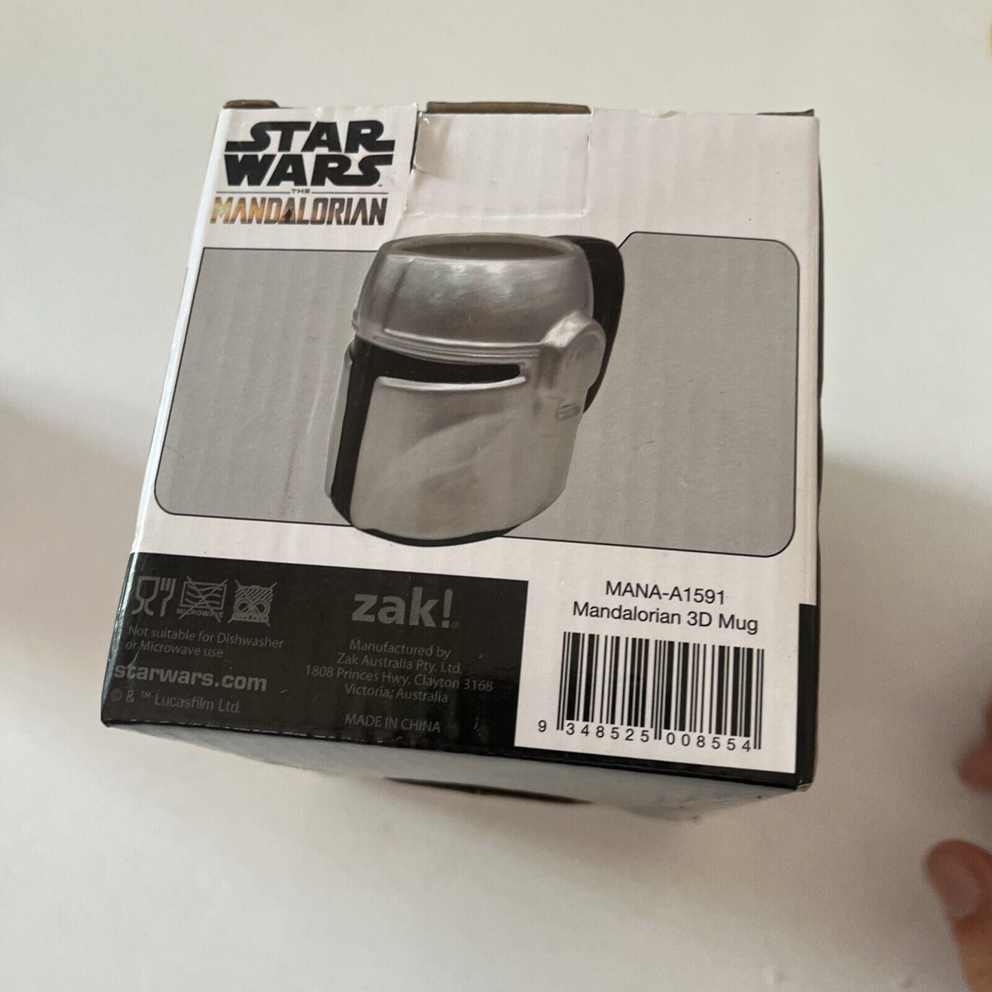 Star Wars The Mandalorian 3D Ceramic Mug