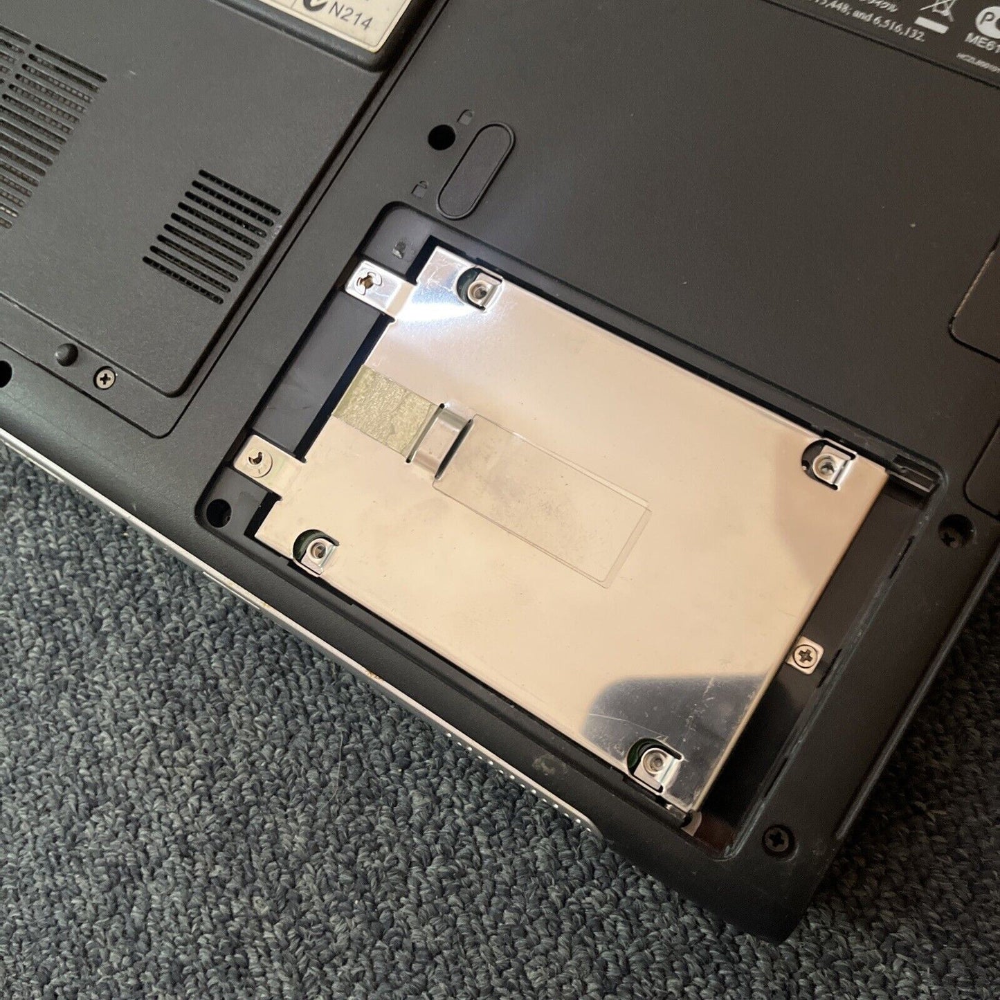 Acer 1640 Series ZL8 Laptop 2gb RAM 15" 60gb HDD *for parts or repair*