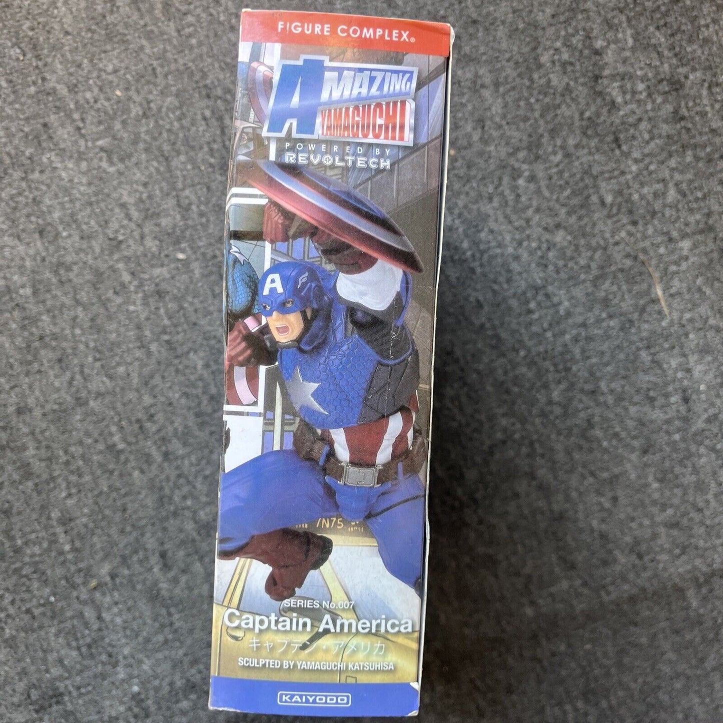 Captain America 007 Kaiyodo Figure Complex Amazing Yamaguchi Action Figure