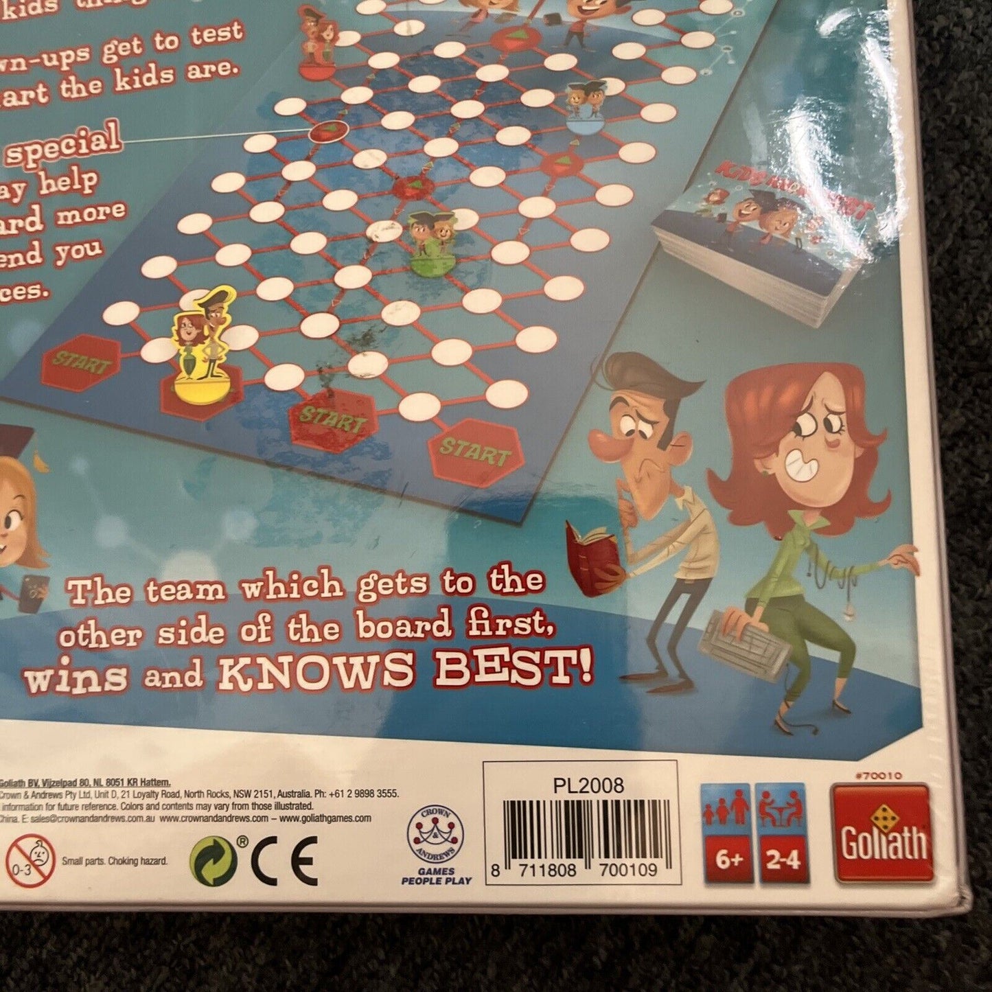 *New Sealed* Kids Know Best: The Kids vs Grown-Ups Trivia Game Goliath